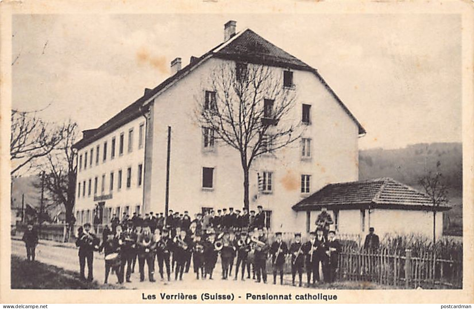 Suisse - LES VERRIÈRES (NE) Pensionnat Catholique - Ed. B. Wiese