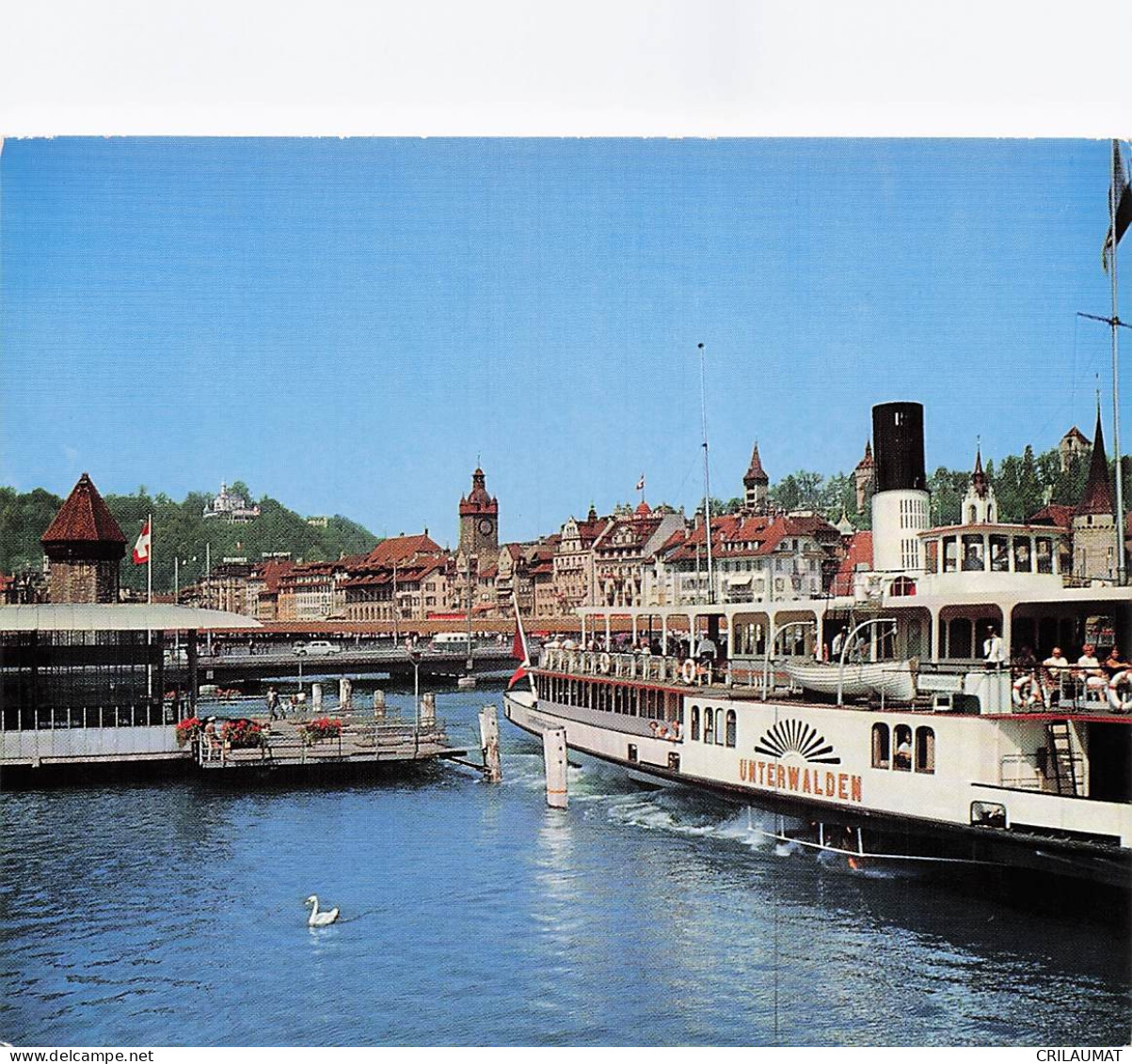 SUISSE LUCERNE LAC DES QUATRE CANTONS