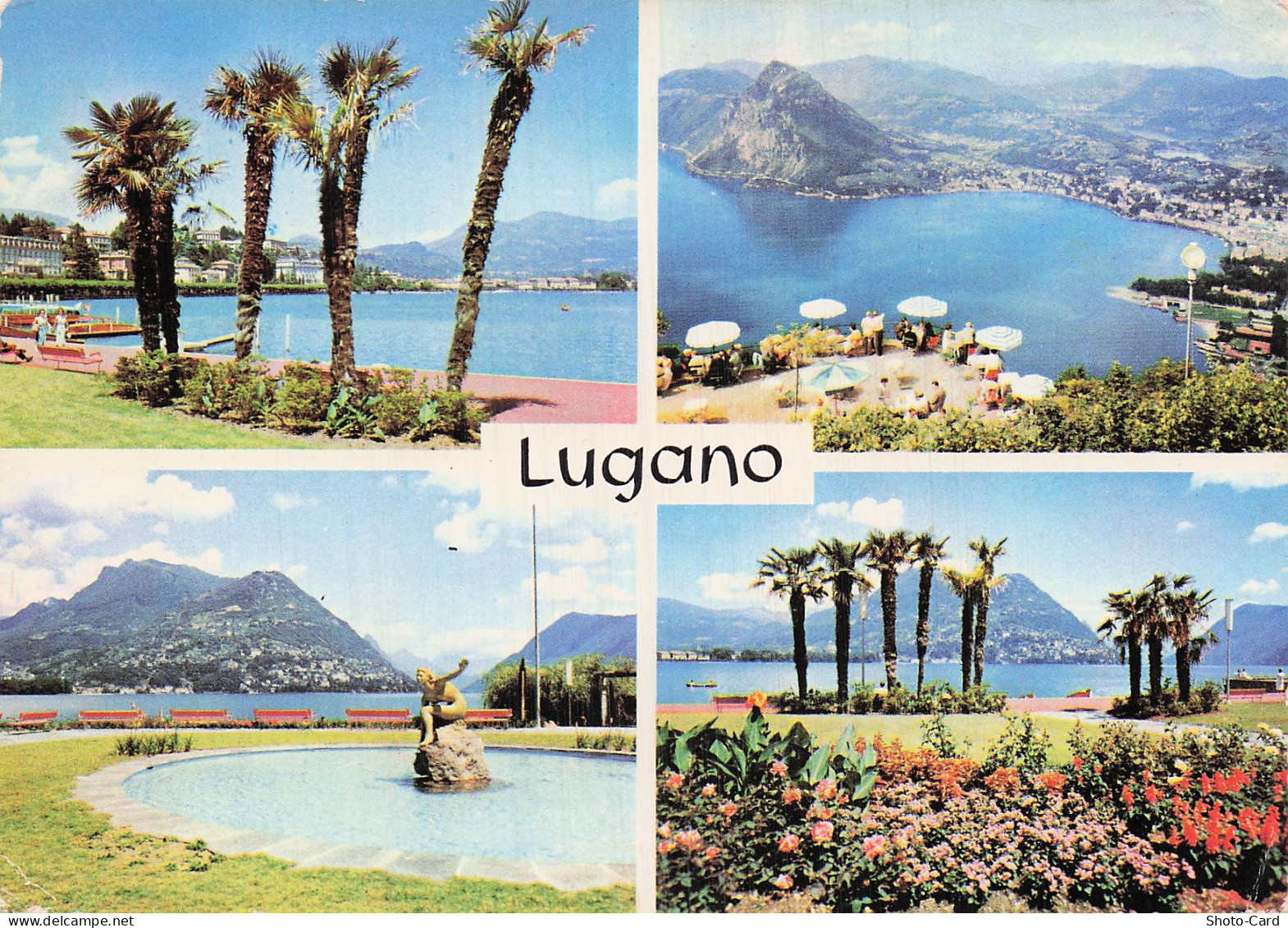 SUISSE LUGANO LAC DE LUGANO