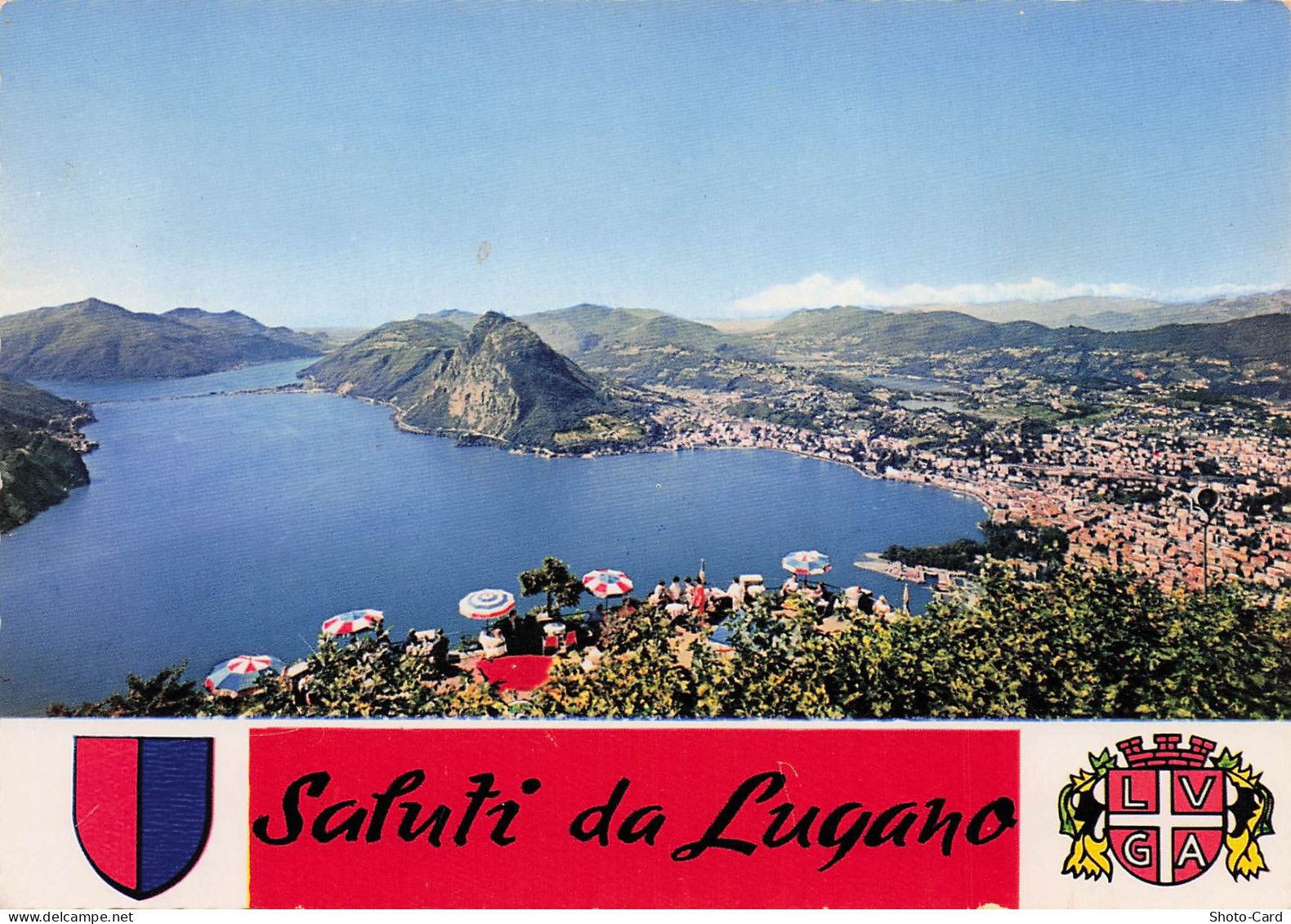 SUISSE LUGANO LAC DE LUGANO