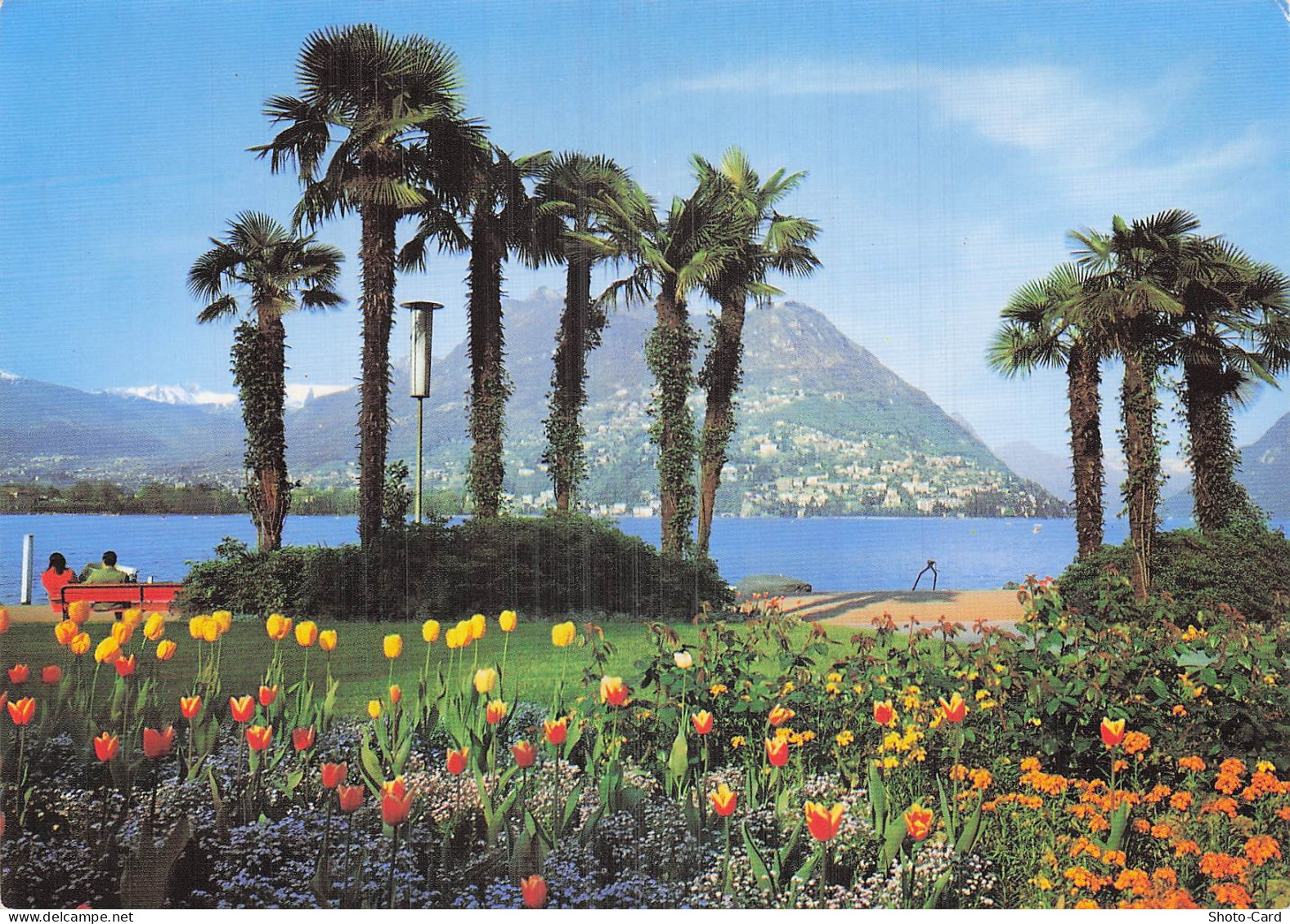 SUISSE LUGANO LAC DE LUGANO