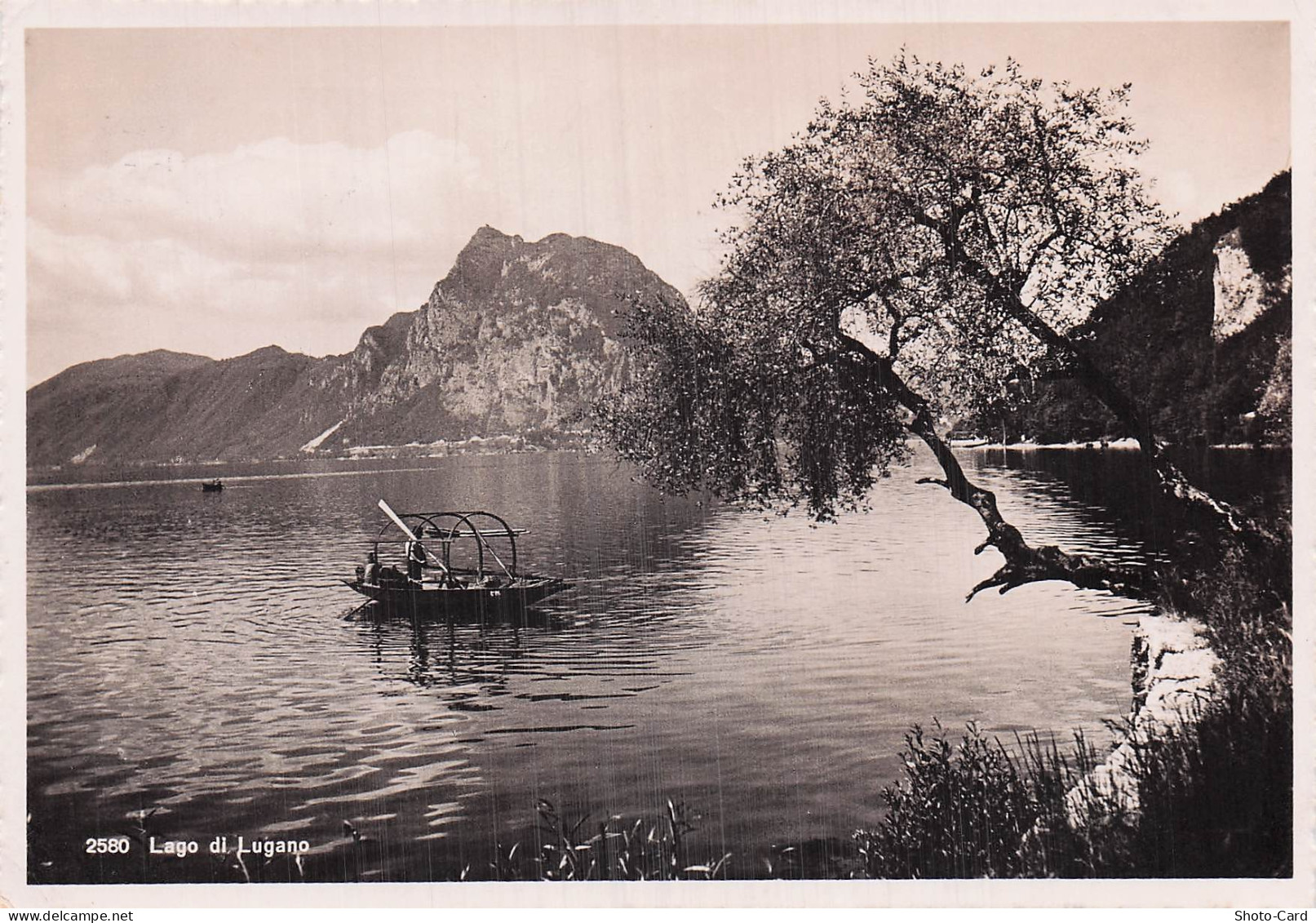 SUISSE LUGANO LAC DE LUGANO