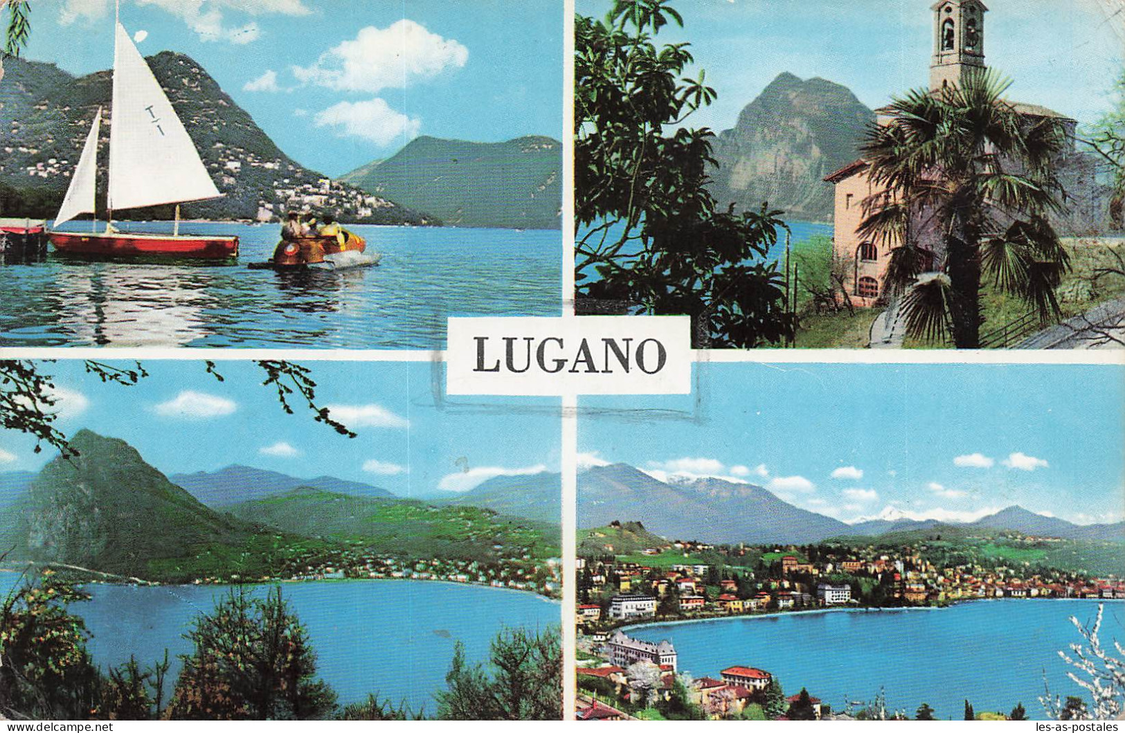 SUISSE LUGANO LAC DE LUGANO