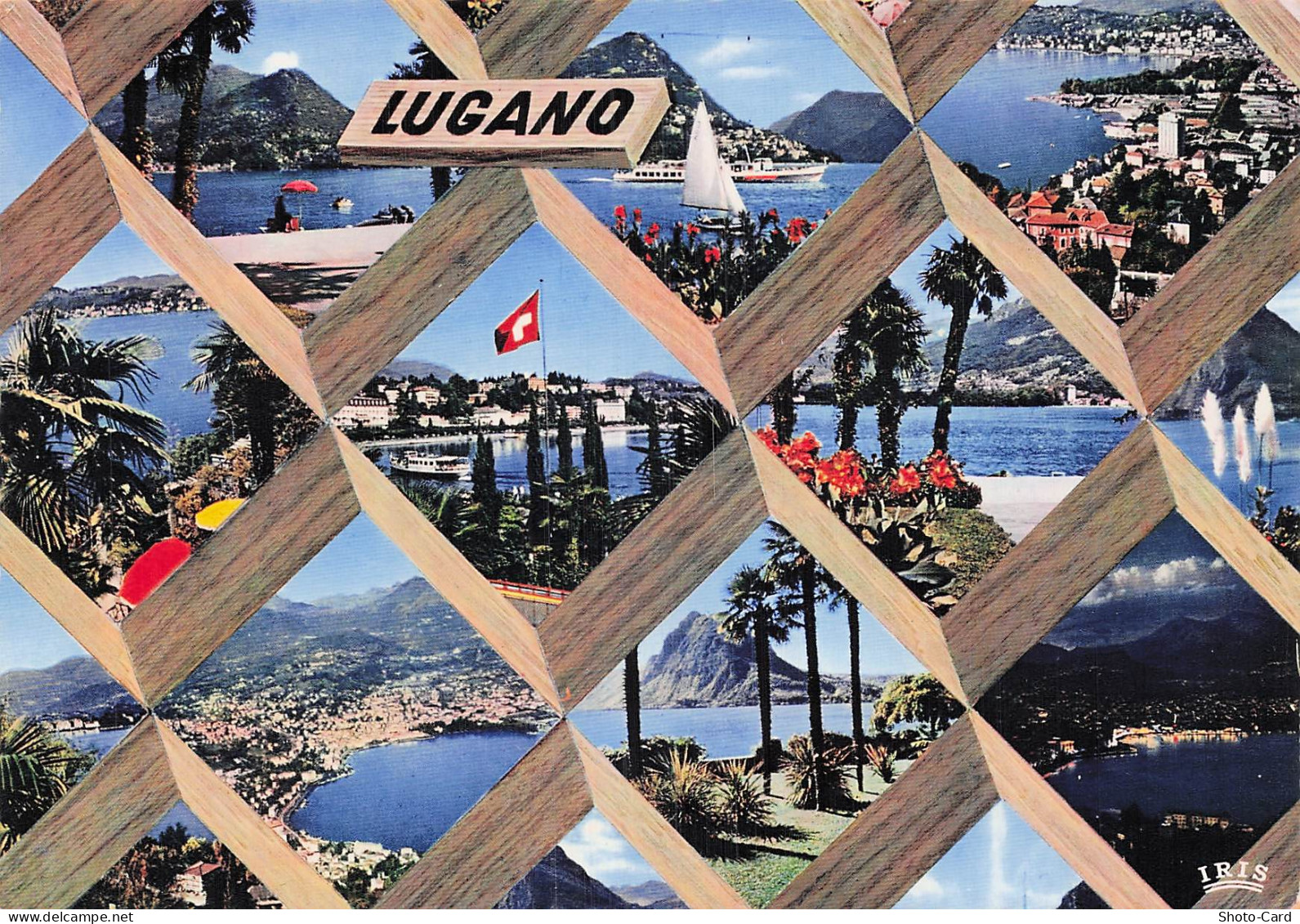 SUISSE LUGANO LAC DE LUGANO