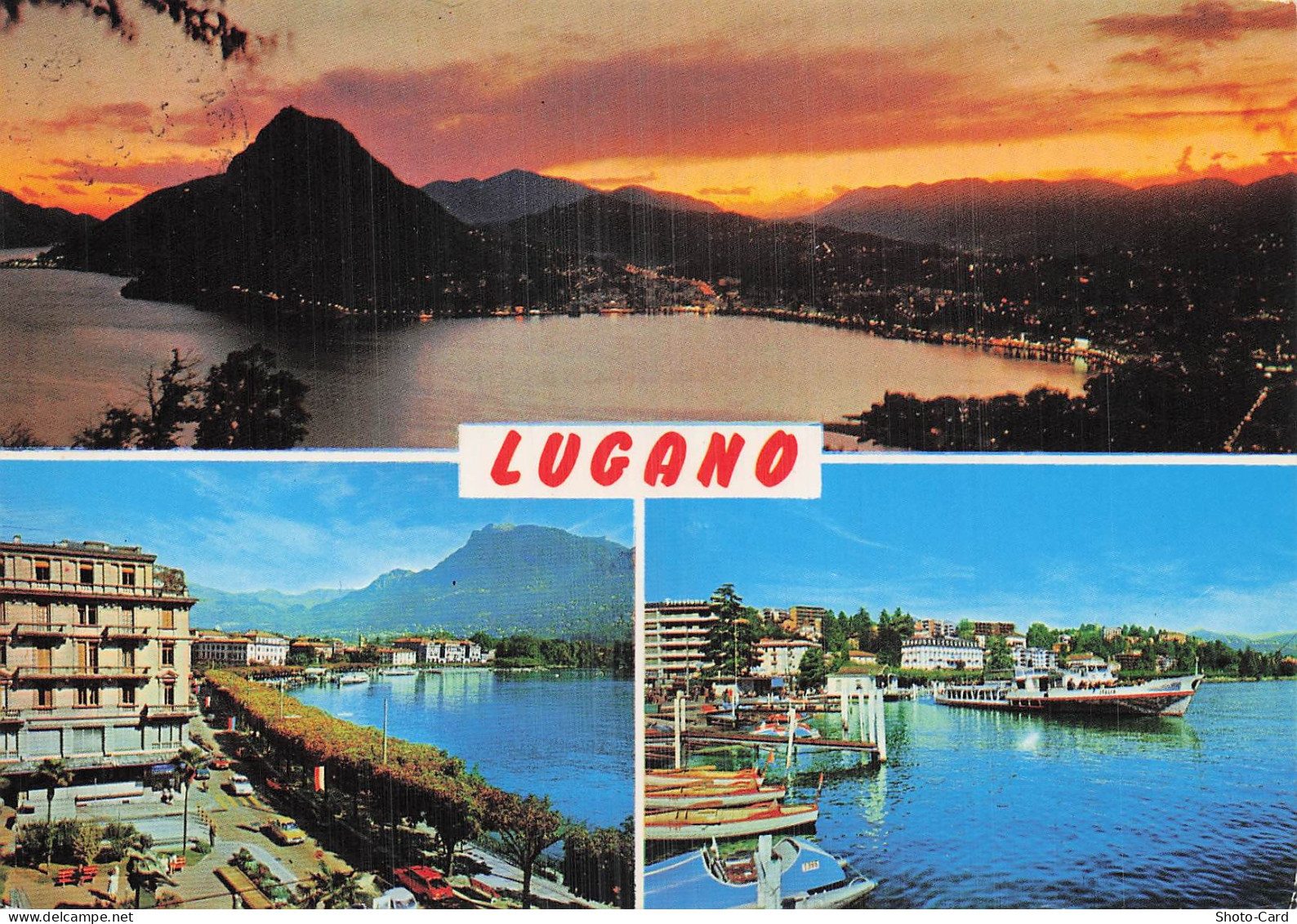 SUISSE LUGANO LAC DE LUGANO