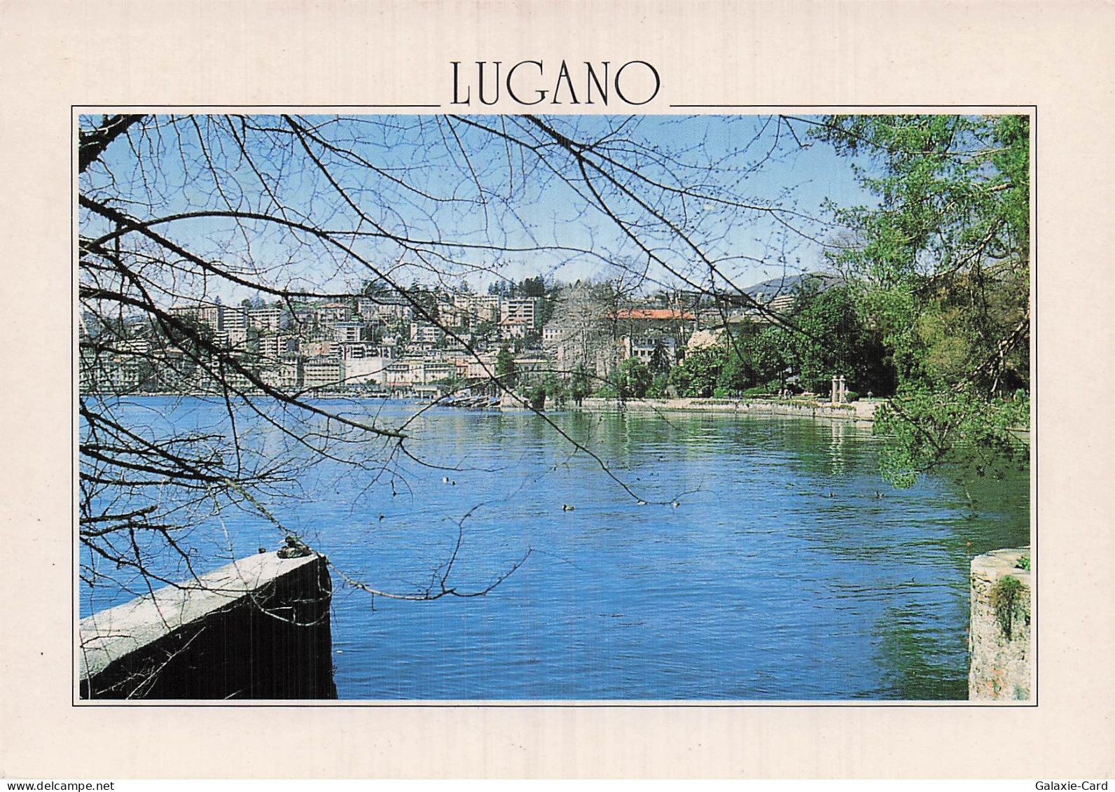 SUISSE LUGANO LAC DE LUGANO