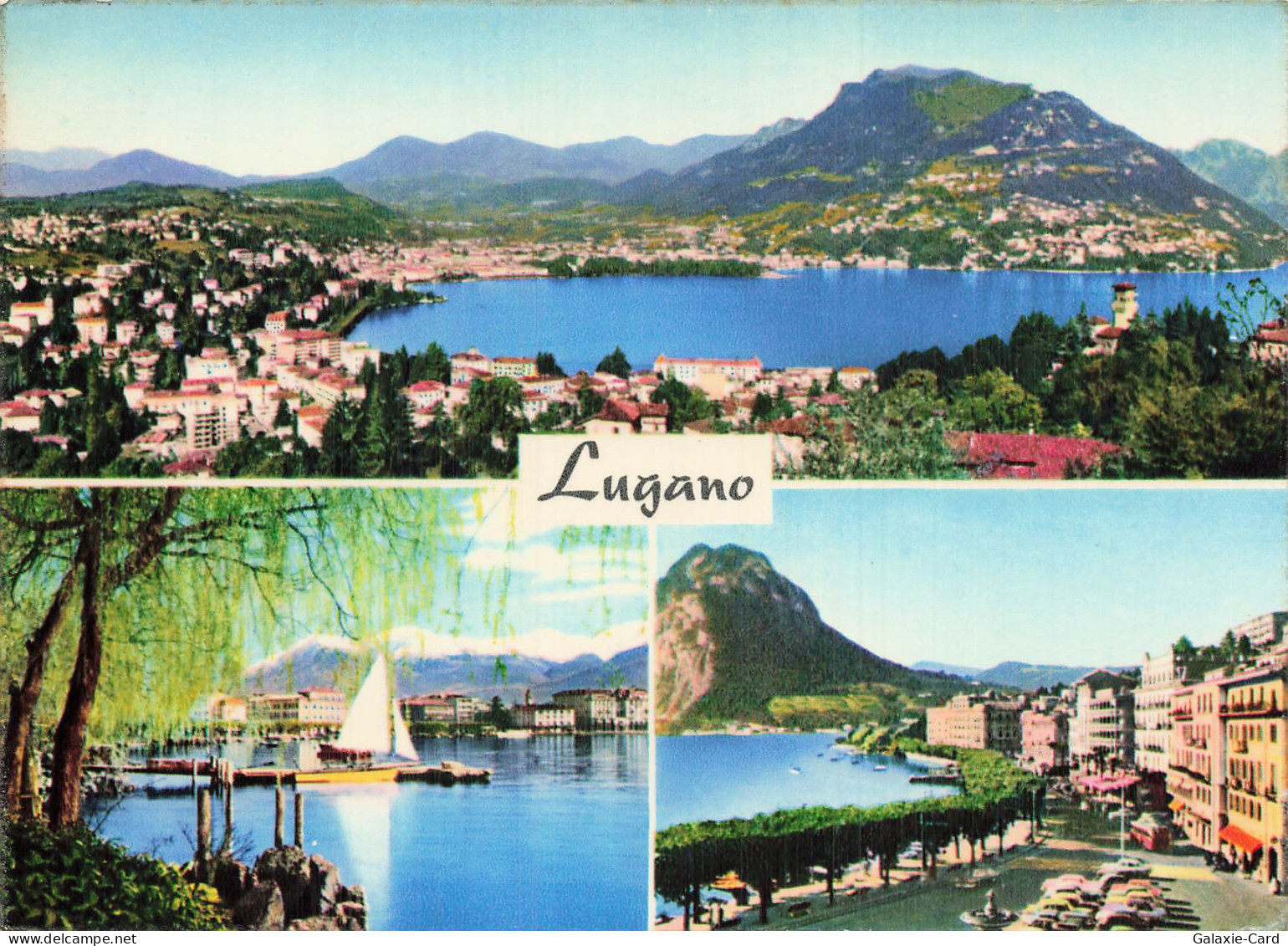 SUISSE LUGANO LAC DE LUGANO