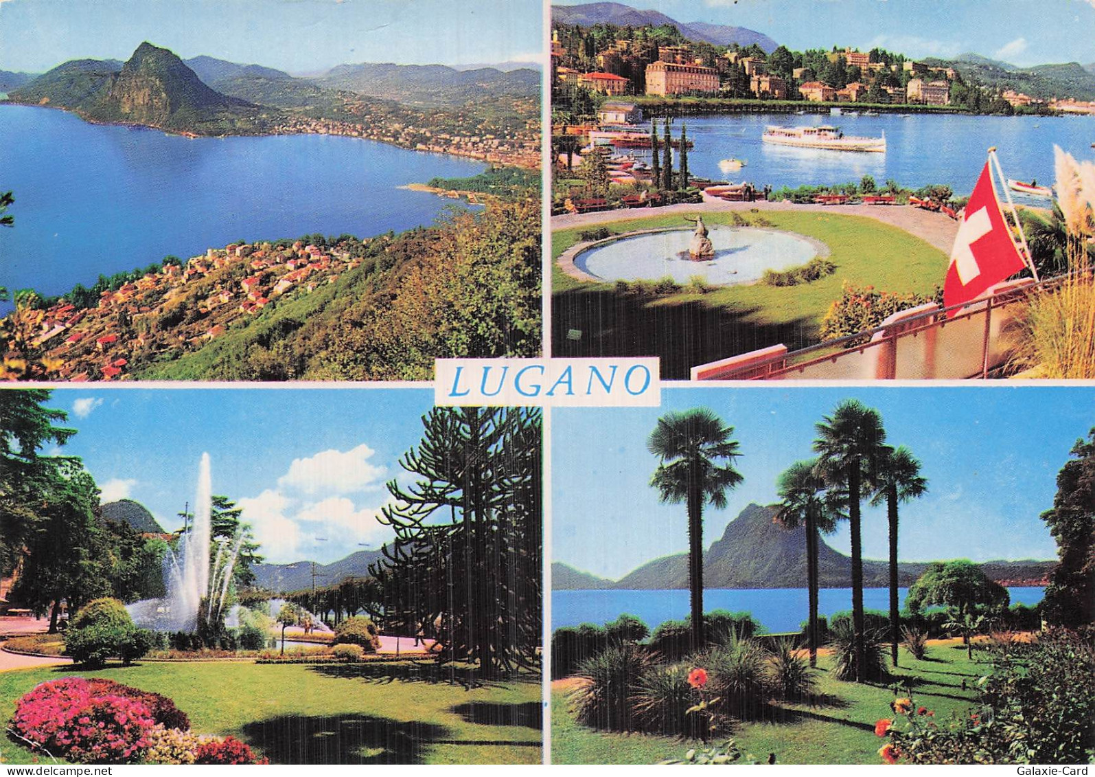 SUISSE LUGANO LAC DE LUGANO