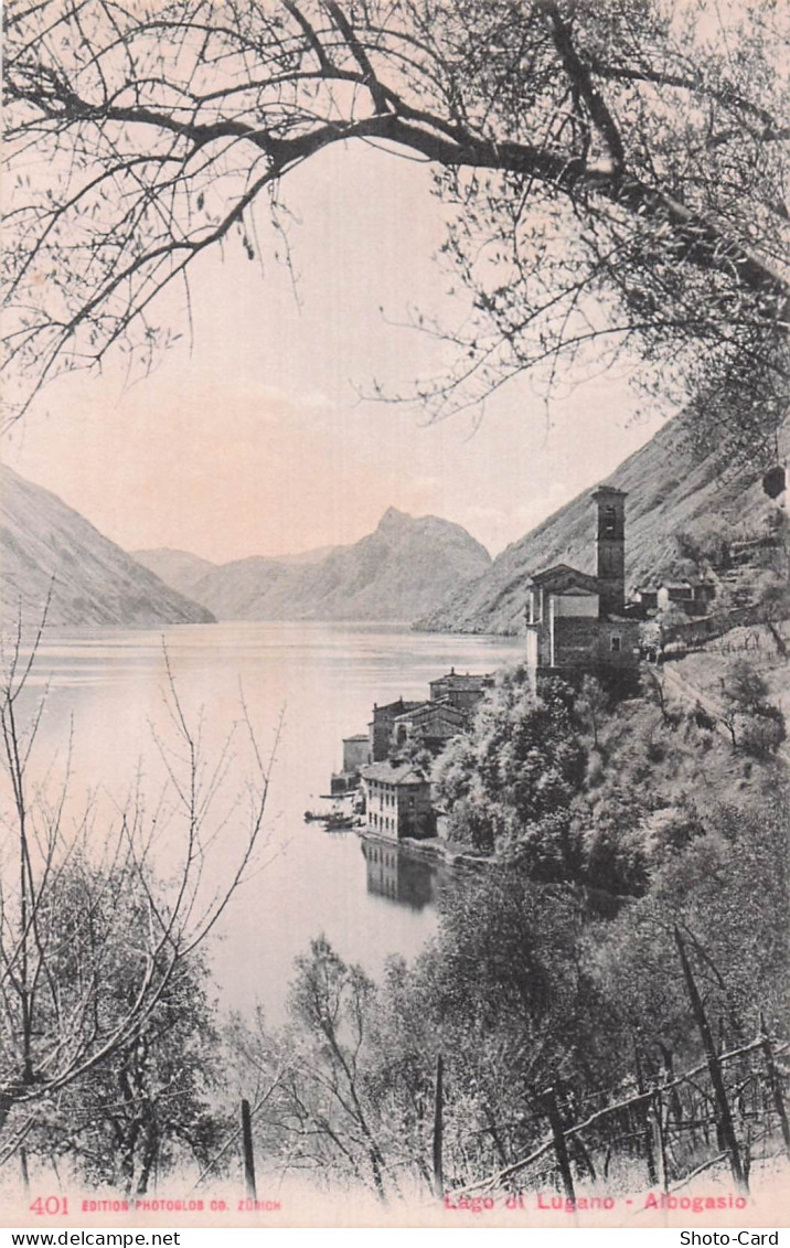 SUISSE LUGANO LAC DE LUGANO ALBOGASIO