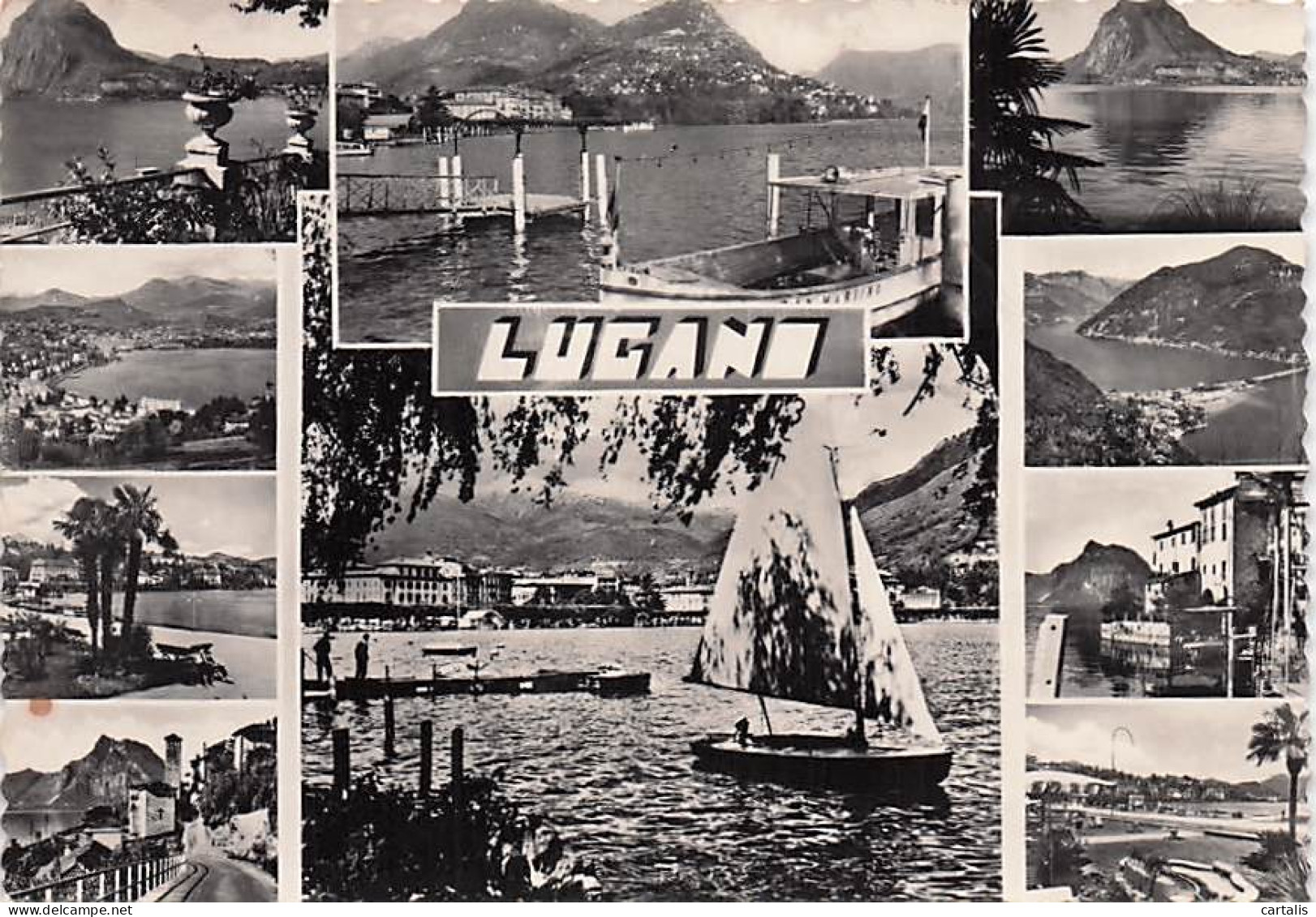 SUISSE-LUGANO-LAC DE LUGANO-N°7063-C/0053