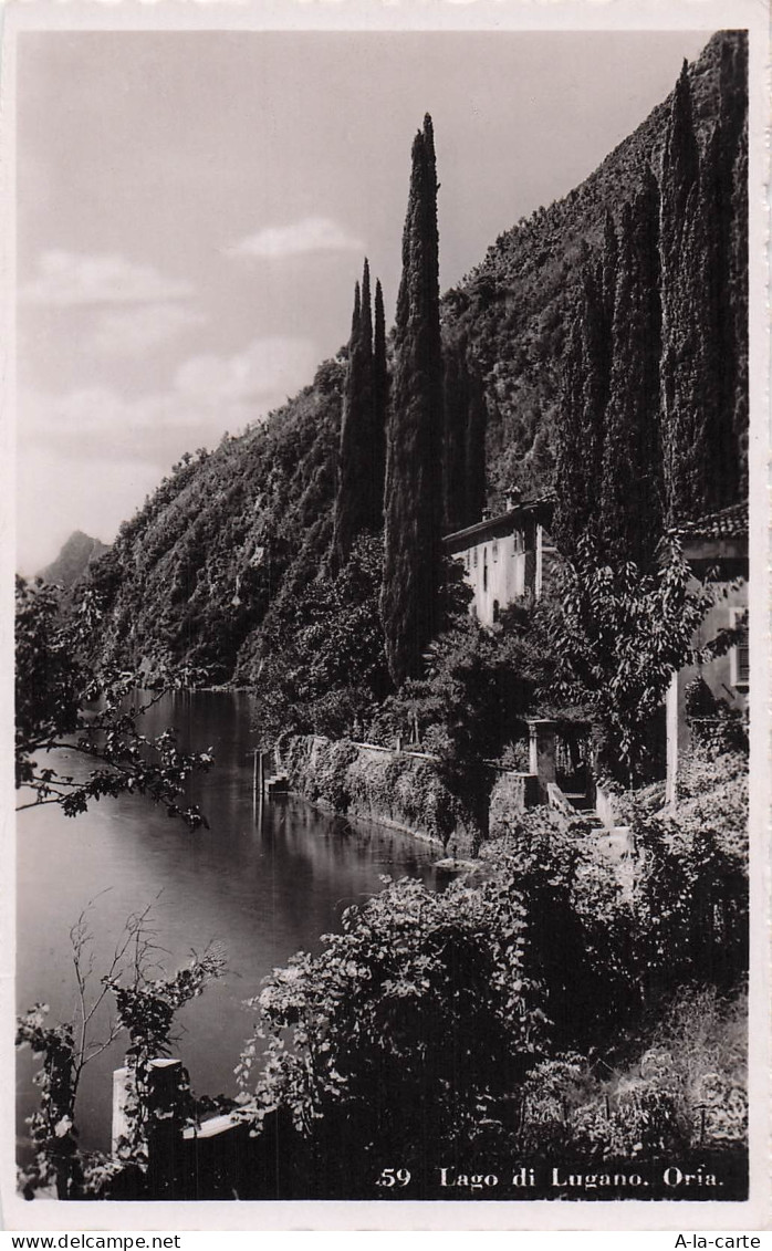 SUISSE LUGANO LAC DE LUGANO ORIA