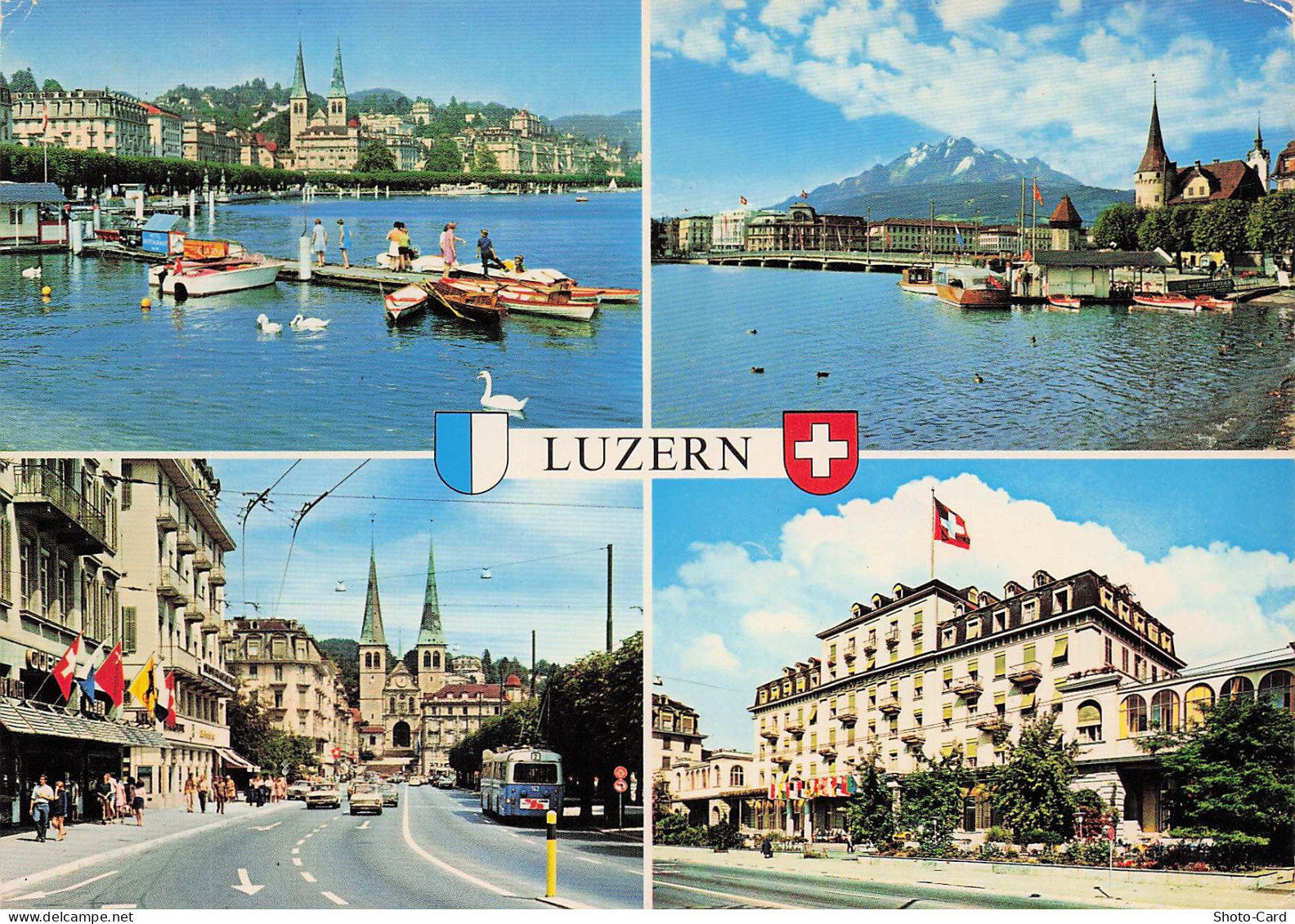 SUISSE LUZERN LAC DES QUATRE CANTONS