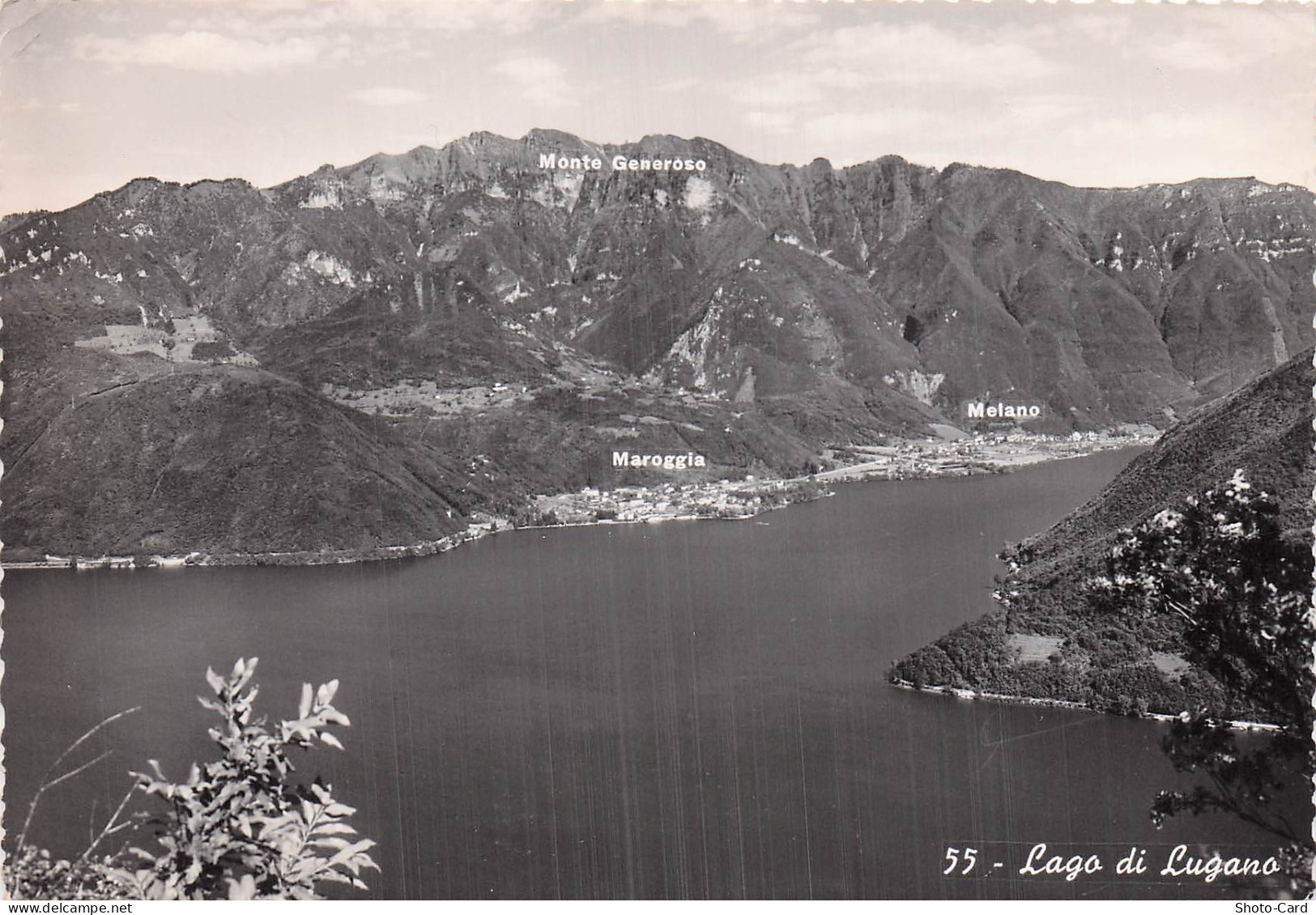 SUISSE MELANO LAC DE LUGANO