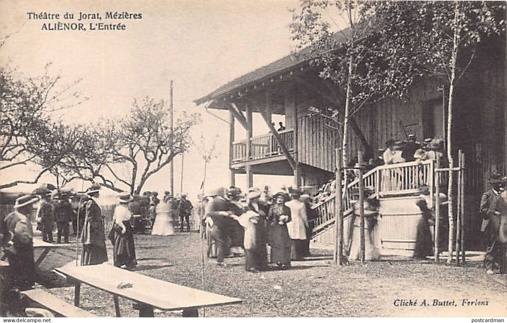 Suisse - MÉZIÈRES (VD) Théâtre du Jorat - Aliénor - L'entrée - Ed. A. Buttet