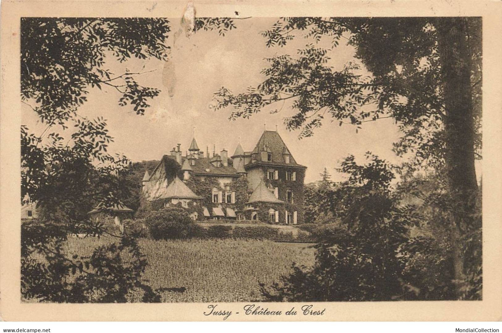 SUISSE #MK44790 JUSSY CHATEAU DU BREST