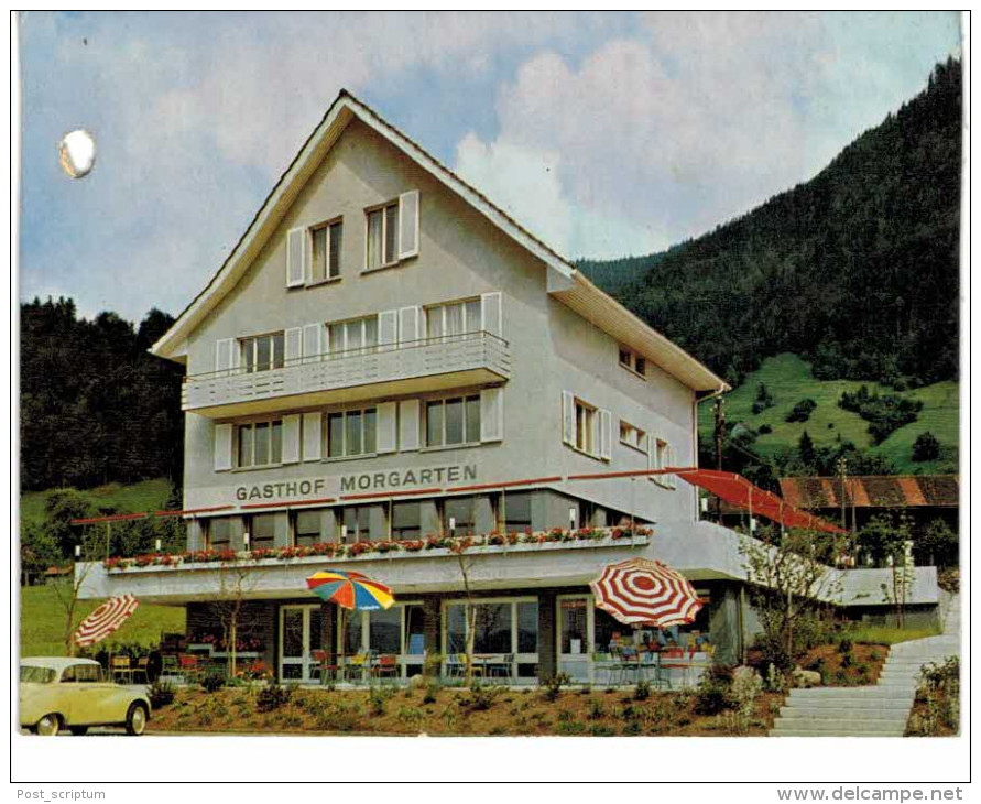 Suisse - Morgarten am Ägerisee - Gasthof Morgarten - VOIR ETAT ( Loch in ein Eck)