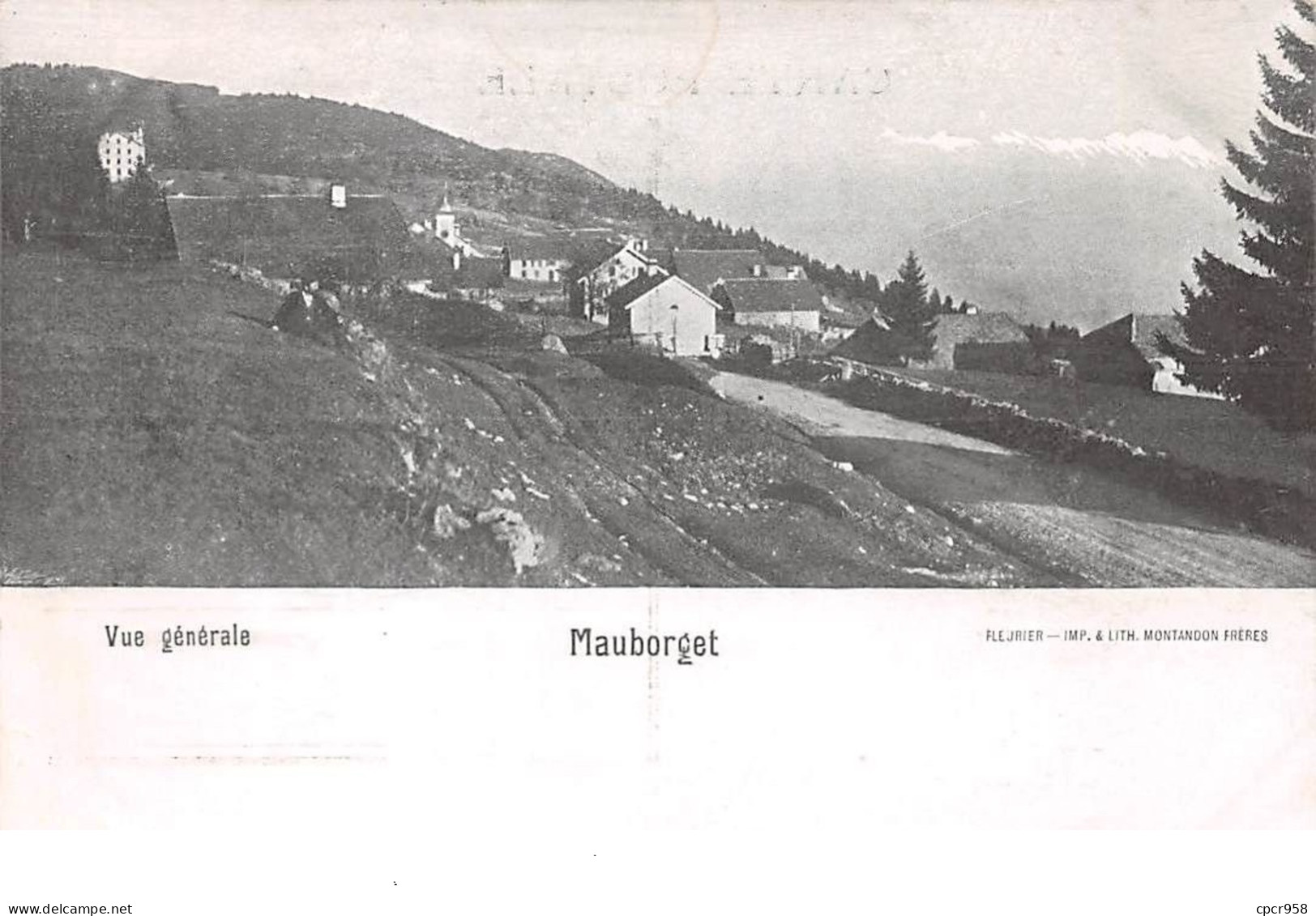 Suisse - N°67459 - MAUBORGET - Vue Générale
