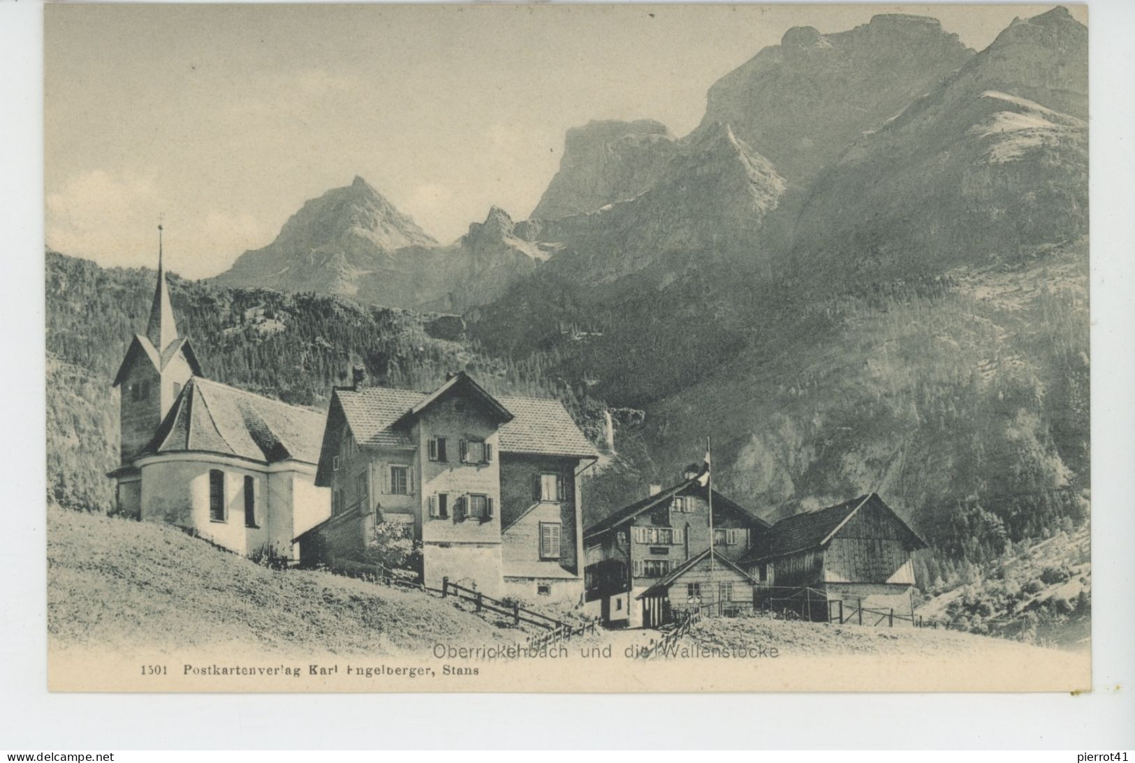 SUISSE - NIDWALD - OBERRICKENBACH UND DIE WALLENSTÖCKE