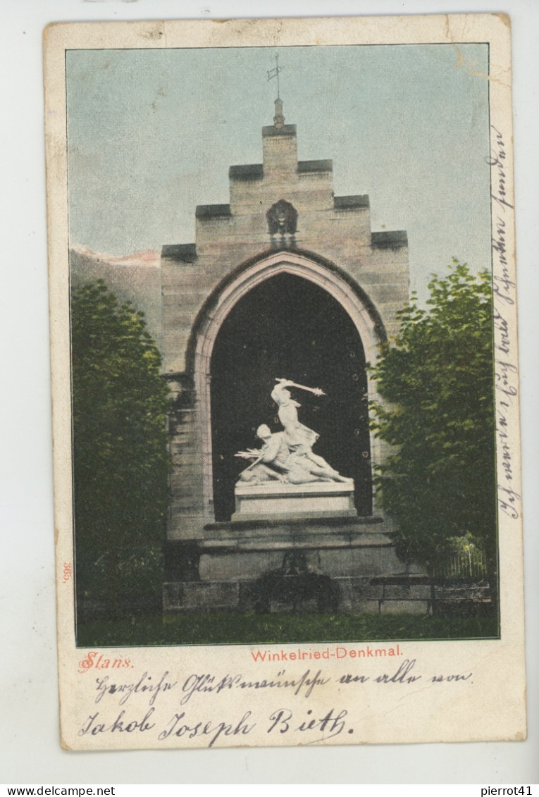 SUISSE - NIDWALD - STANS - Winkelried Denkmal