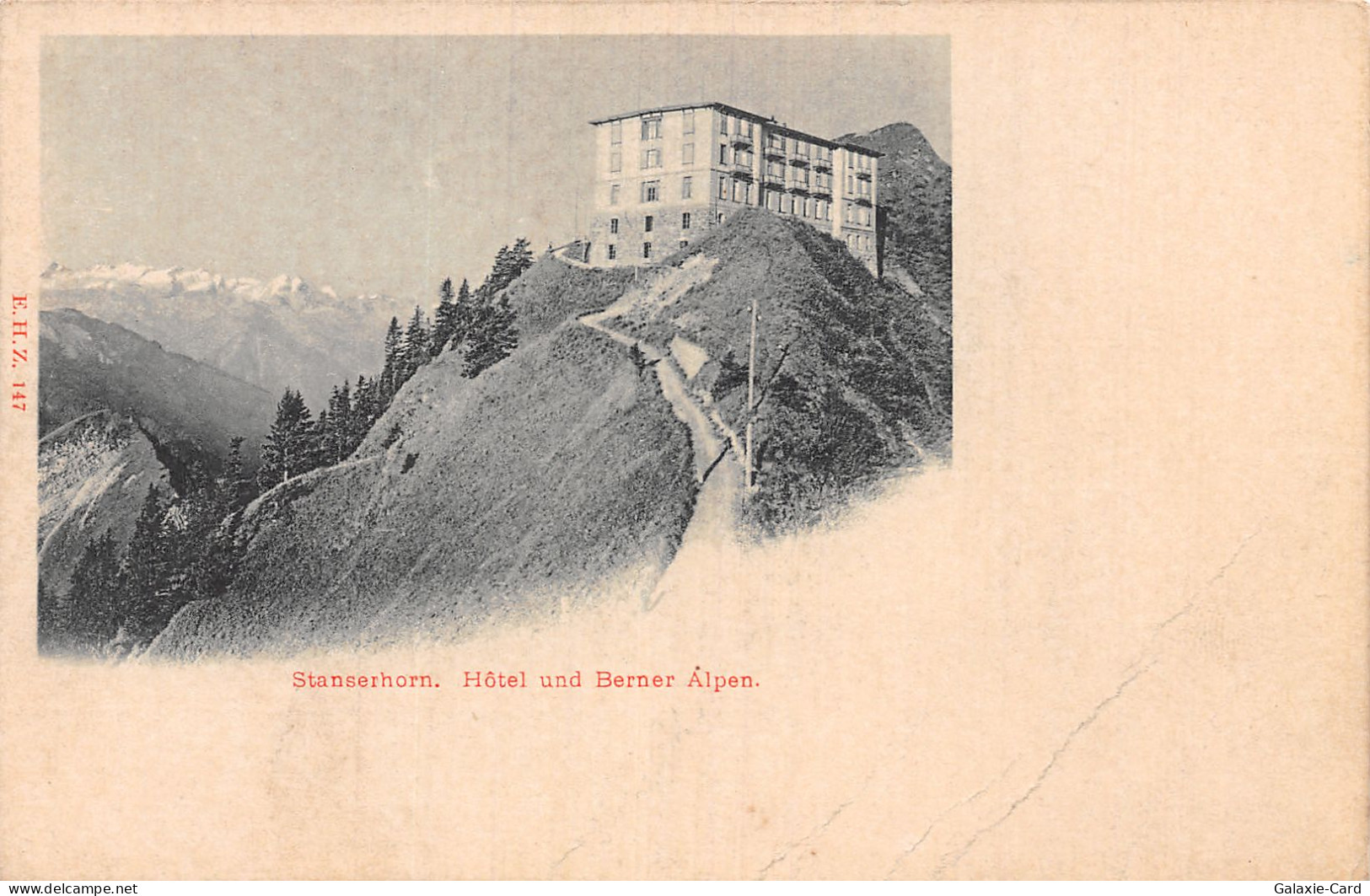 SUISSE NW NIDWALD STANSERHORN HOTEL UND BERNER ALPEN