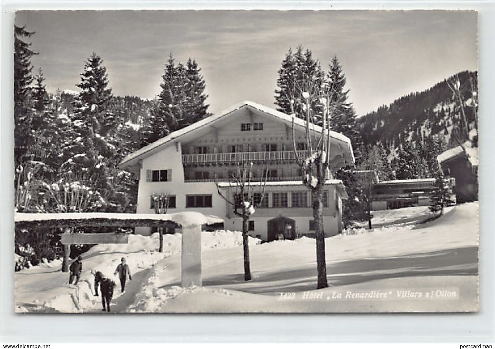 Suisse - OLLON (VD) Hôtel la Renardière - Villars sur Ollon - Ed. Marcel Rouge 1423