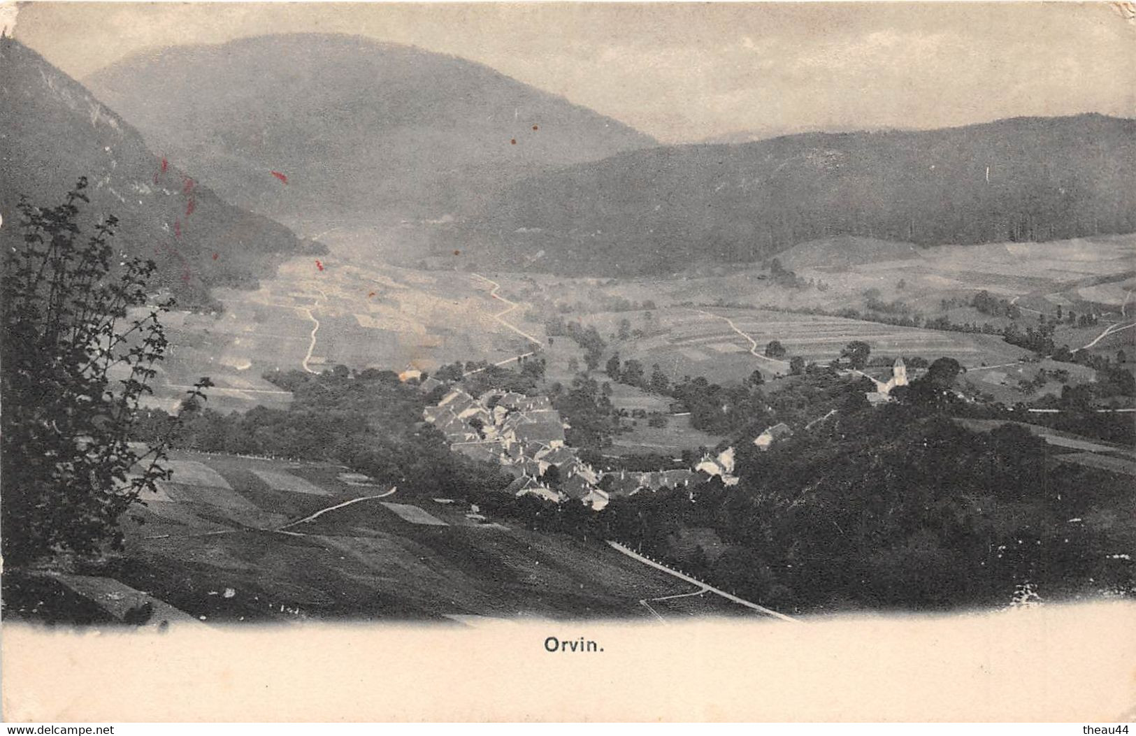 ¤¤   -  SUISSE  -  ORVIN   -   Vue Générale    -   ¤¤