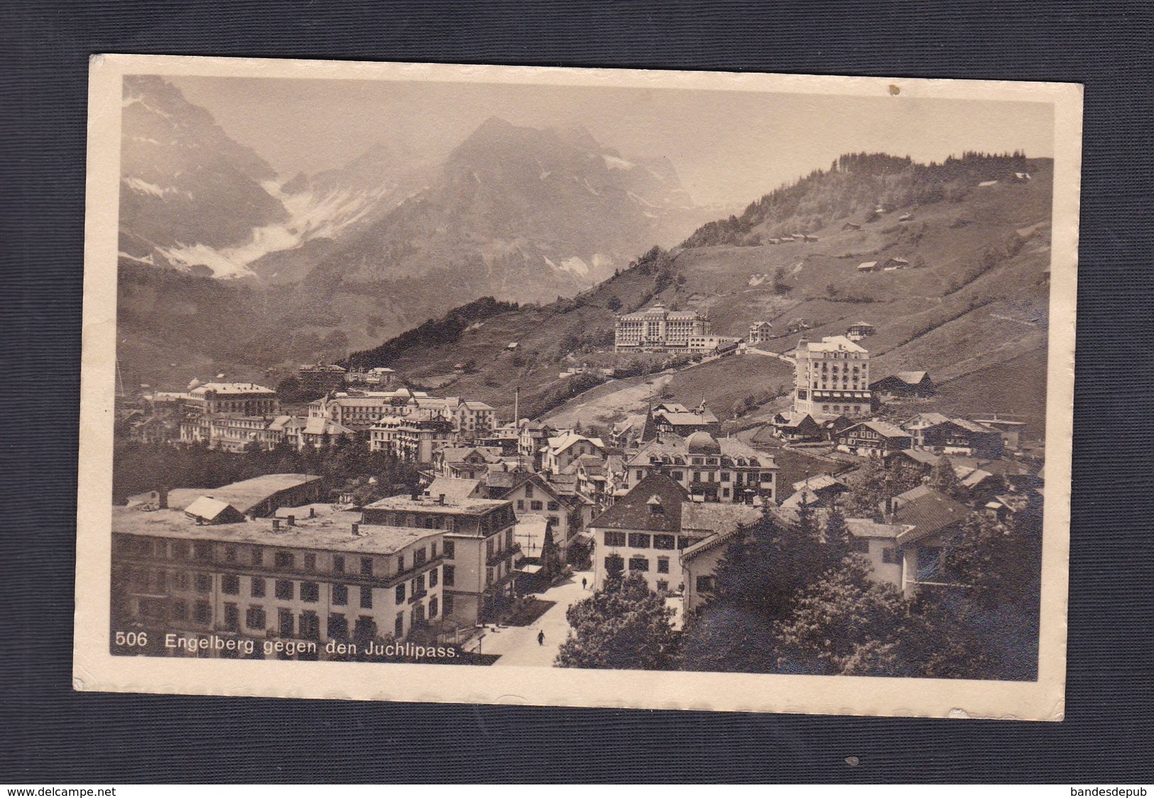 Suisse OW Engelberg gegen den Juchlipass ( Ed. Robert Press)