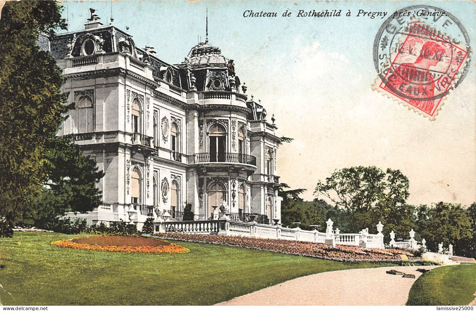 SUISSE pregny le château de rotschild