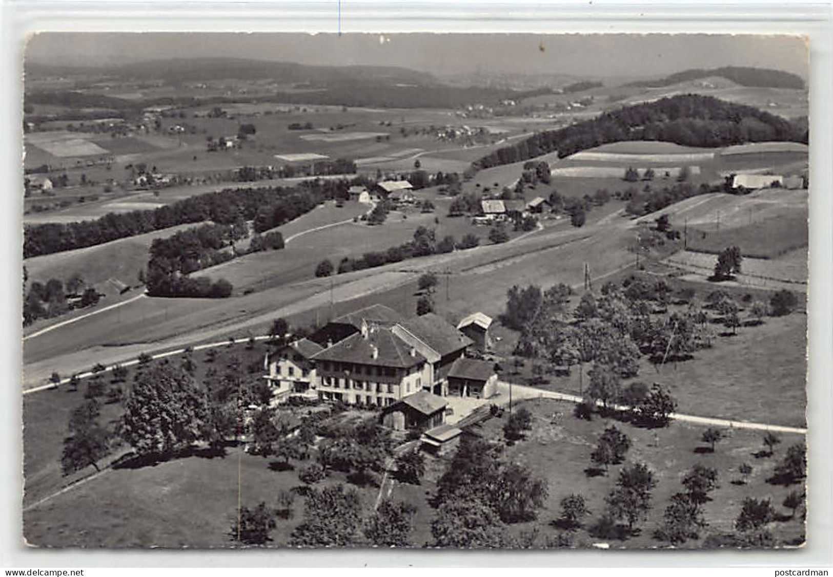 Suisse - PUIDOUX (VD) Pension Le Daley - Mme. M. Grandchamp - Ed. Photoglob 10469