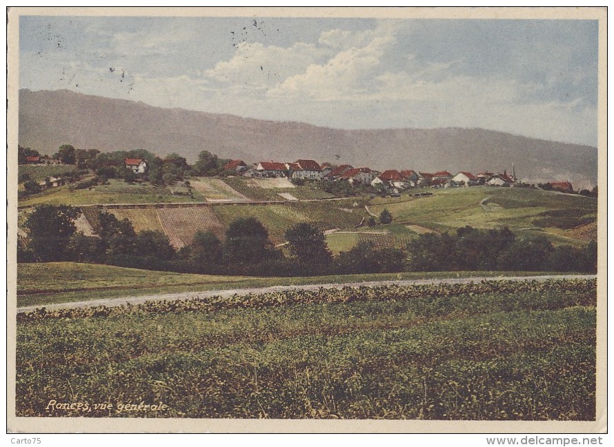 Suisse - Rances - Vue générale - 1946