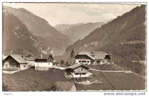SUISSE - ref no 88- le vieux chalet a cresuz et les gastlosen  - bon etat  -