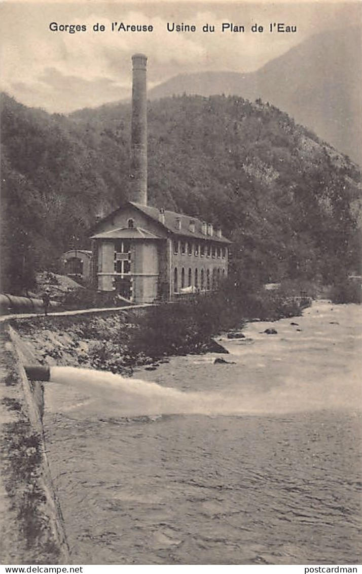 Suisse - ROCHEFORT (NE) Gorges de l'Areuse - Usine du Plan de l'Eau - Ed. Timothée Jacot 805