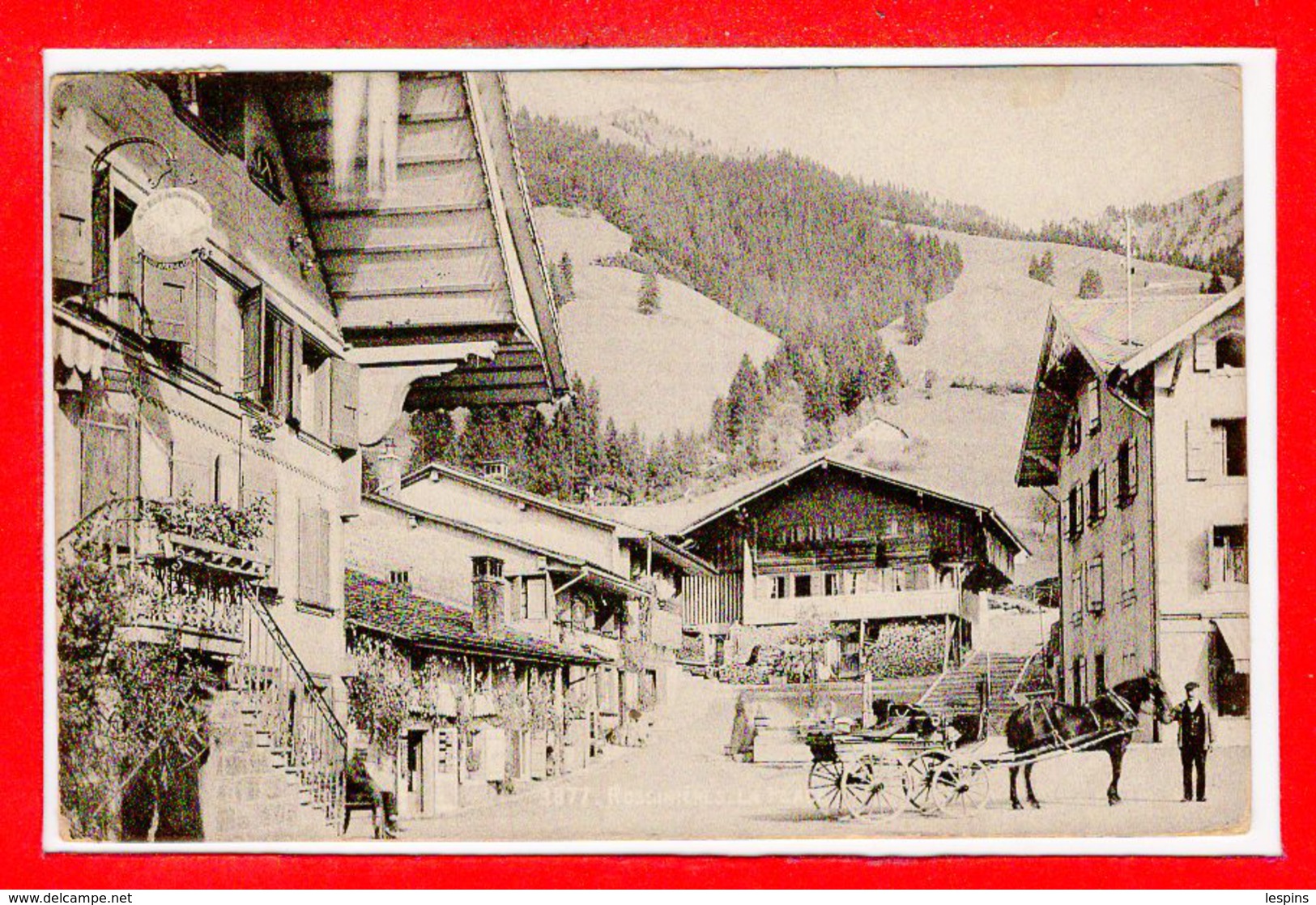 SUISSE --  ROSSINIERE --  La place