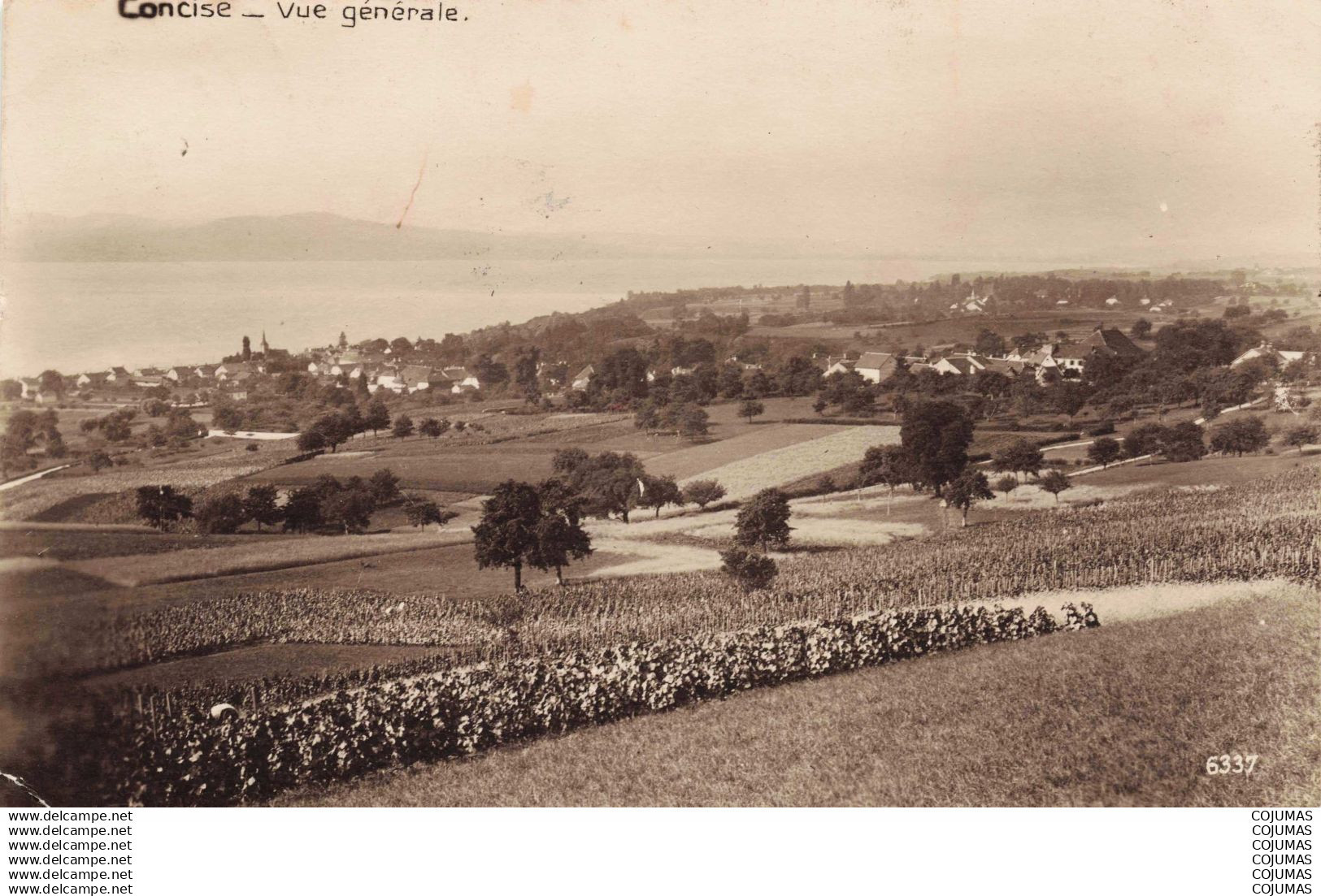SUISSE - S10731 - Concise - Vue Générale -