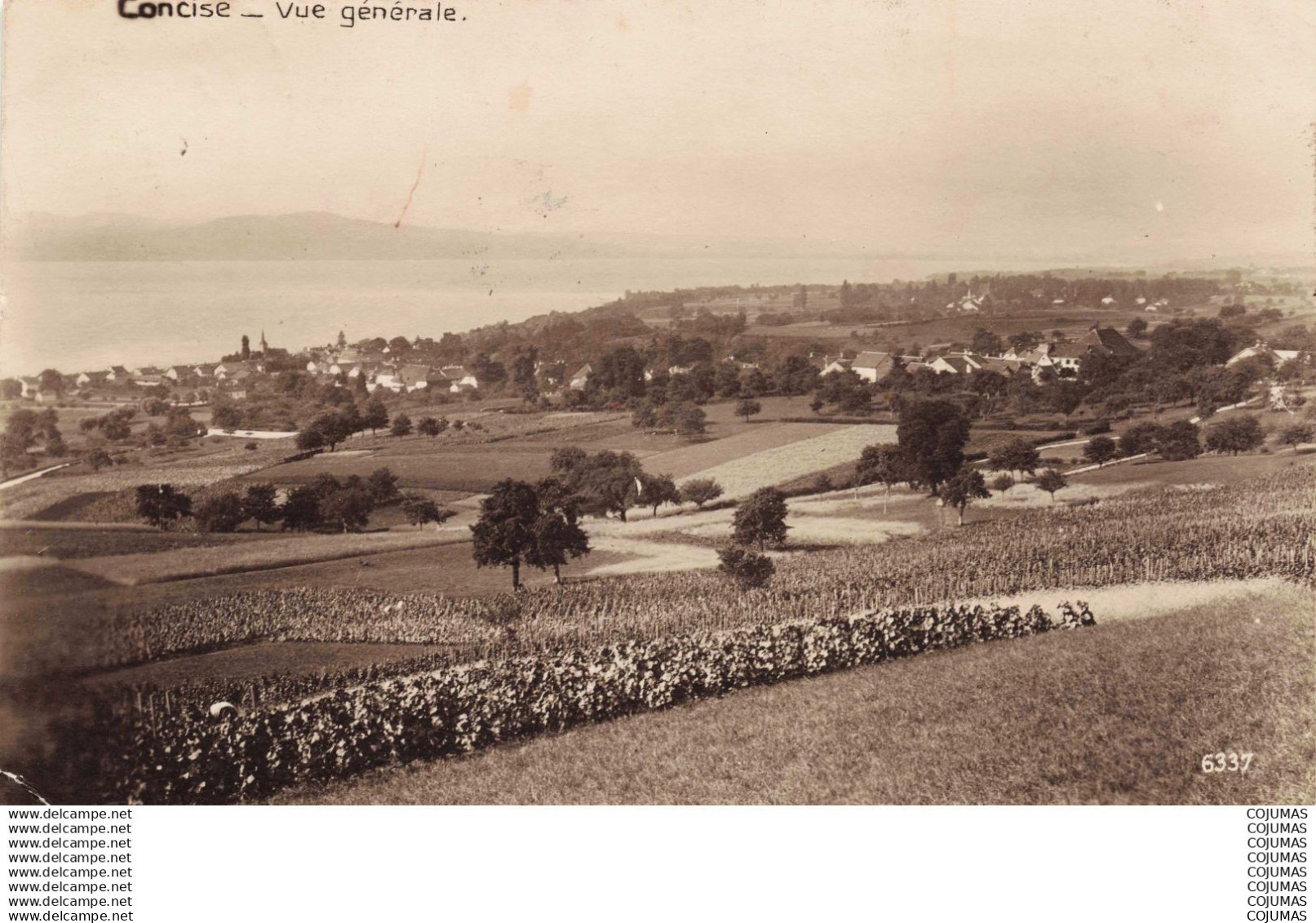 SUISSE - S10731 - Concise - Vue Générale -