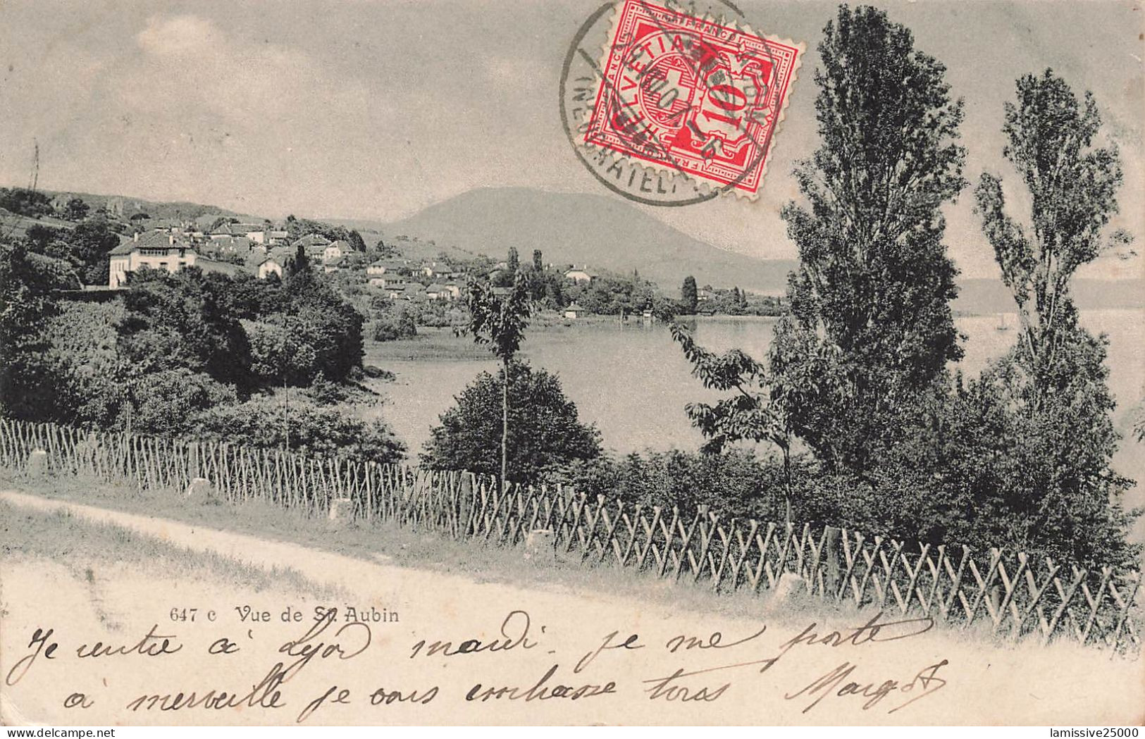 SUISSE SAINT AUBIN vue générale