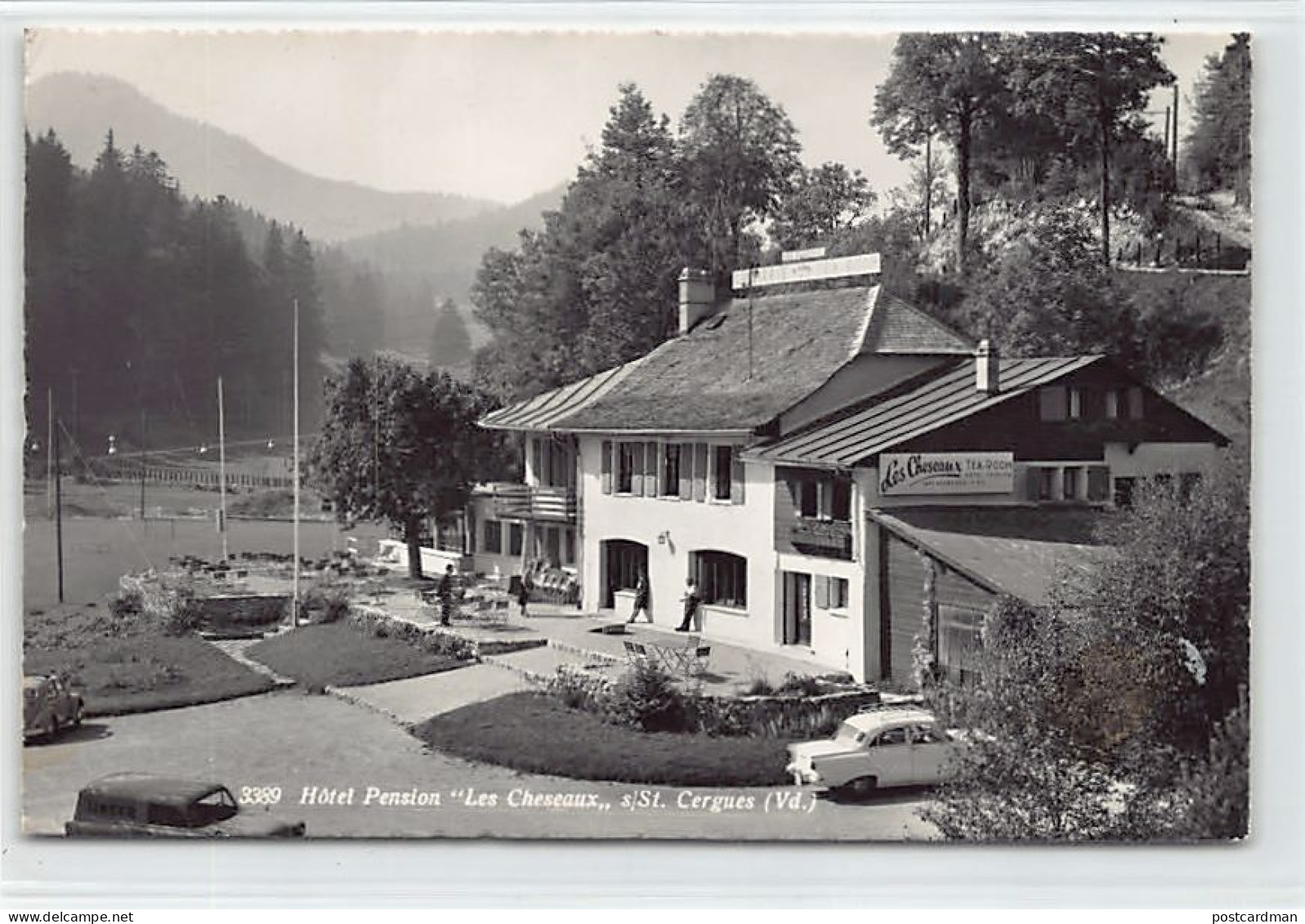 Suisse - SAINT-CERGUE (VD) Hôtel Pension Les Cheseaux - Ed. Bovey 3389