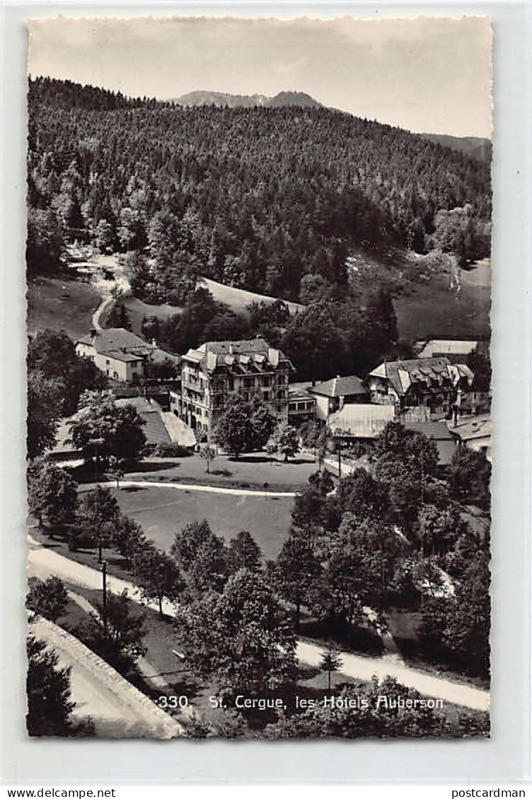Suisse - SAINT CERGUE (VD) Les hôtels Auberson - Ed. O. Sartori 330