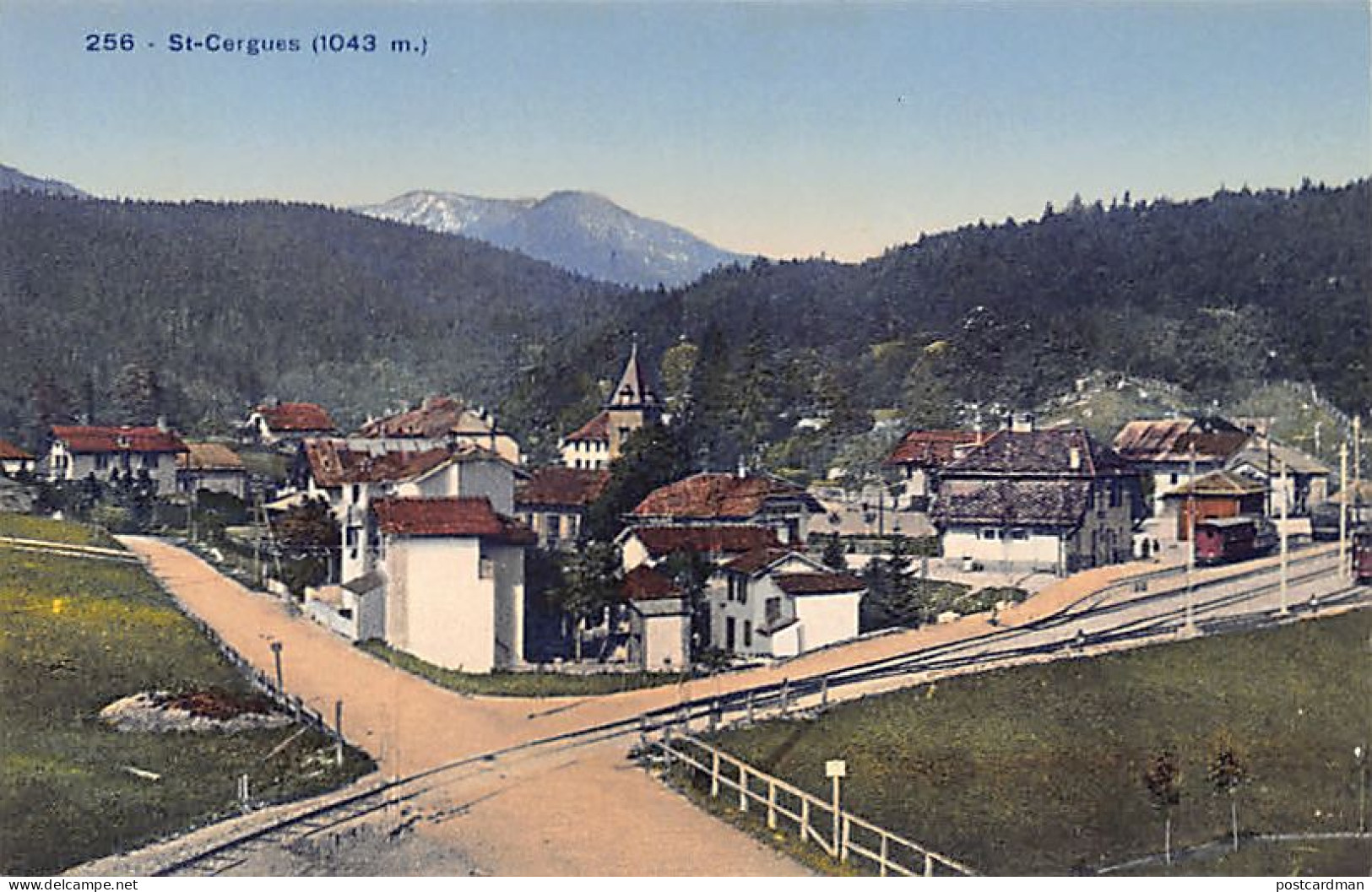 Suisse - SAINT CERGUE (VD) Vue générale - Ed. S.G. 256