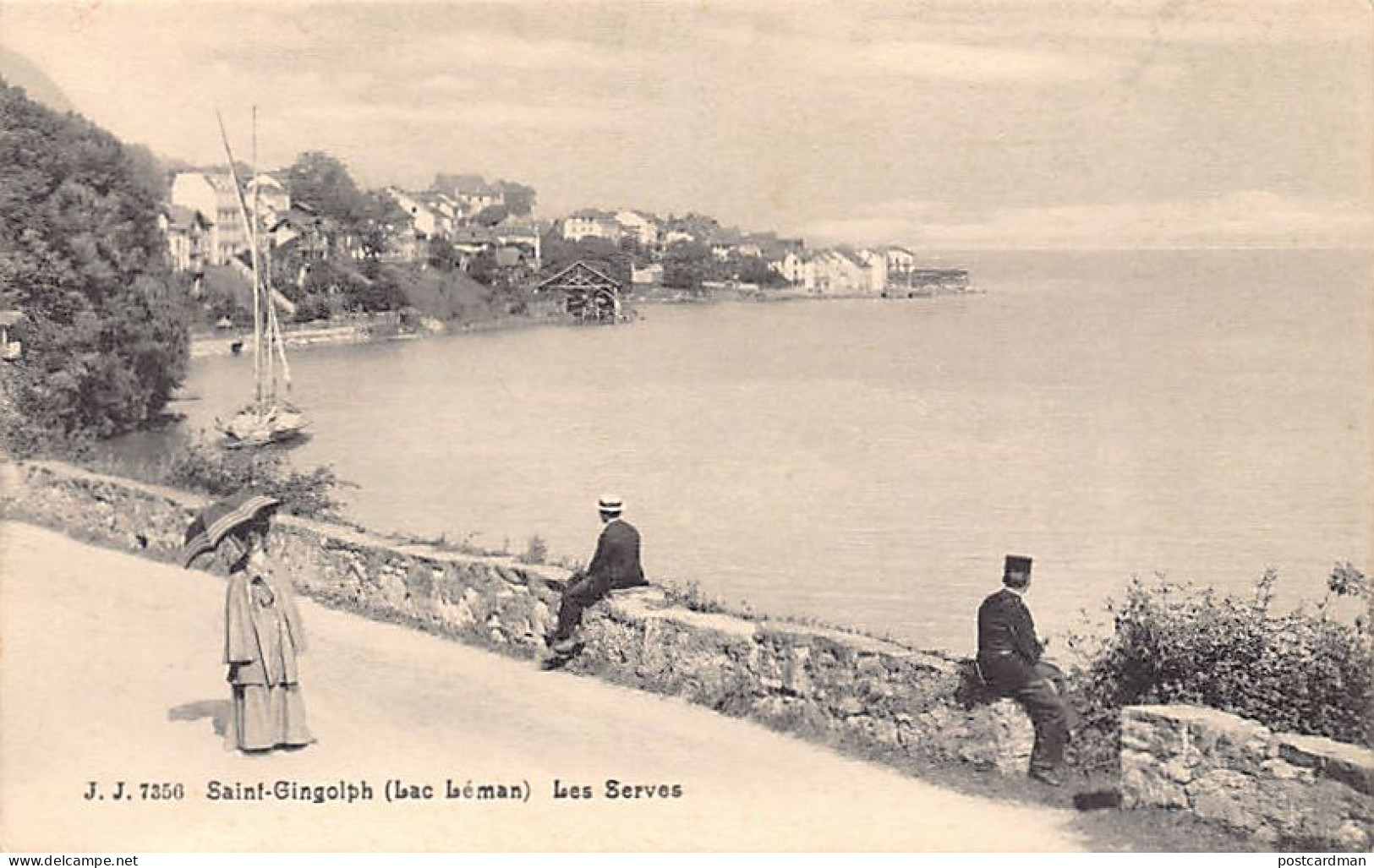 Suisse - SAINT-GINGOLPH (VS) Les Serves - Ed. Jullien J.J. 7356