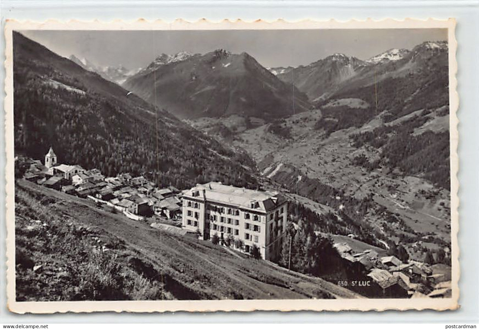 Suisse - SAINT LUC (VS) Vue générale - Ed. Perrochet 650