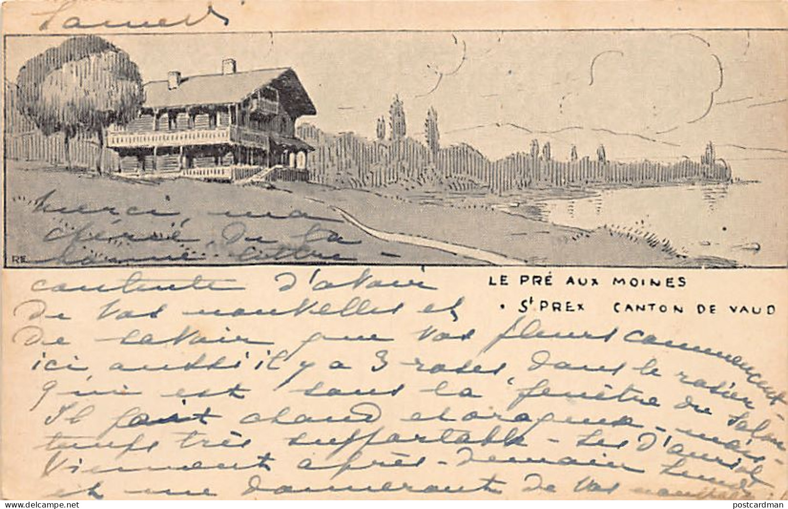 Suisse - SAINT PREX (VD) Le Pré aux Moines - Ed. inconnu