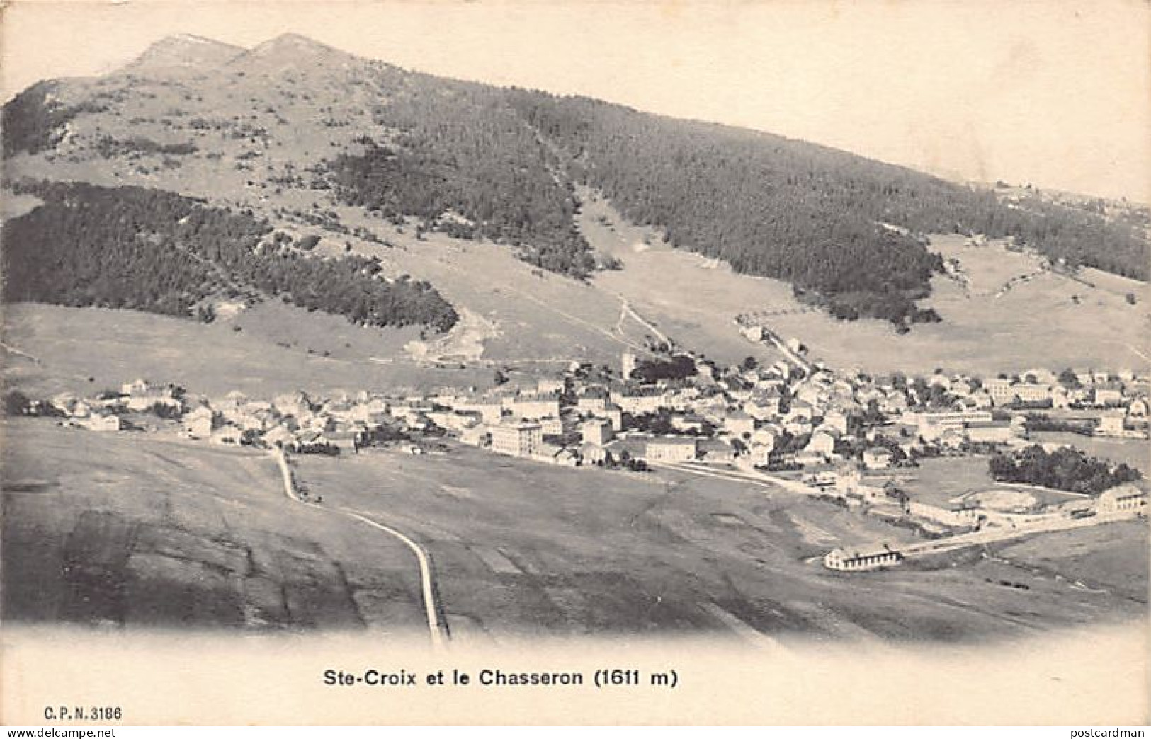 Suisse - SAINTE CROIX (VD) Le Chasseron - Ed. C.P.N. 3186