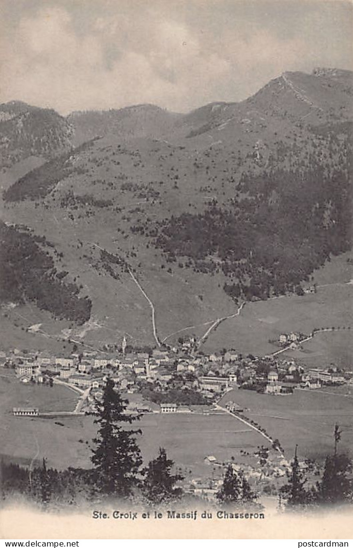 Suisse - SAINTE-CROIX (VD) Le Massif du Chasseron - Ed. A. Deriaz 1032