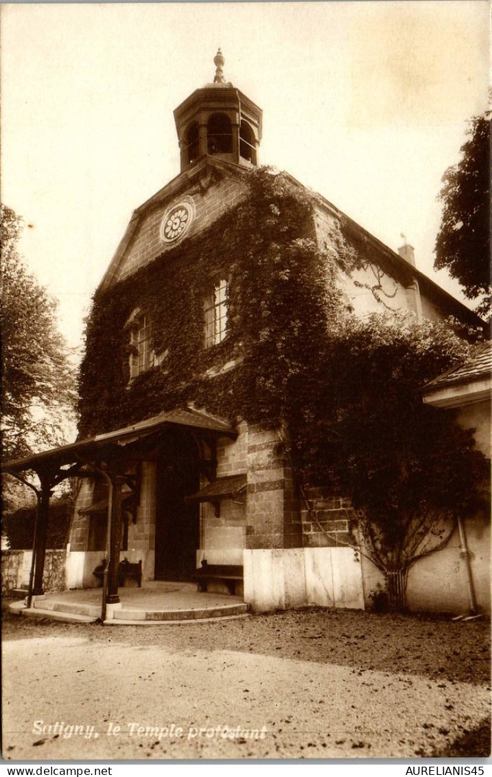 SUISSE SATIGNY  carte postale ancienne [GIT-2692]