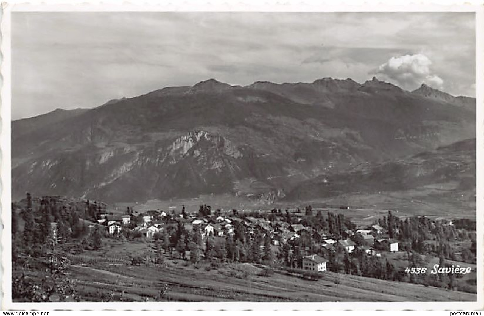 Suisse - SAVIÈZE Savièse (VS) Vue générale - Ed. Perrochet 4536