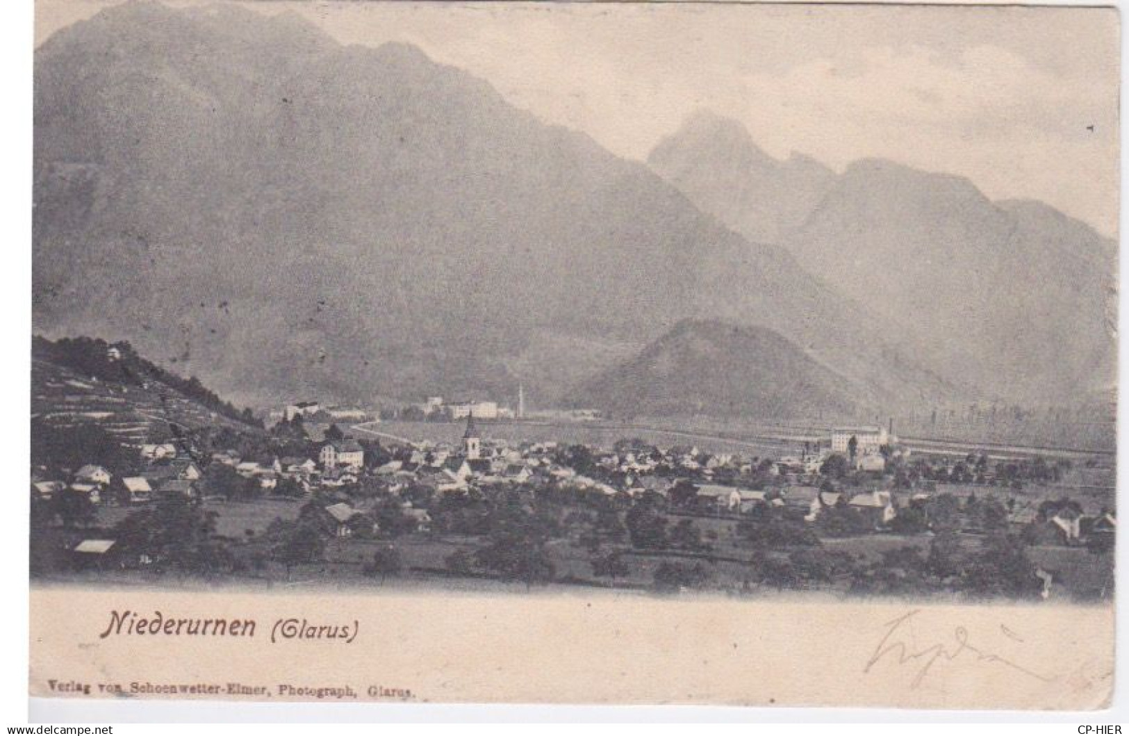 SUISSE - SCHWEIZ - SWITZERLAND - NIEDERURNEN GLARUS - VUE GENERALE