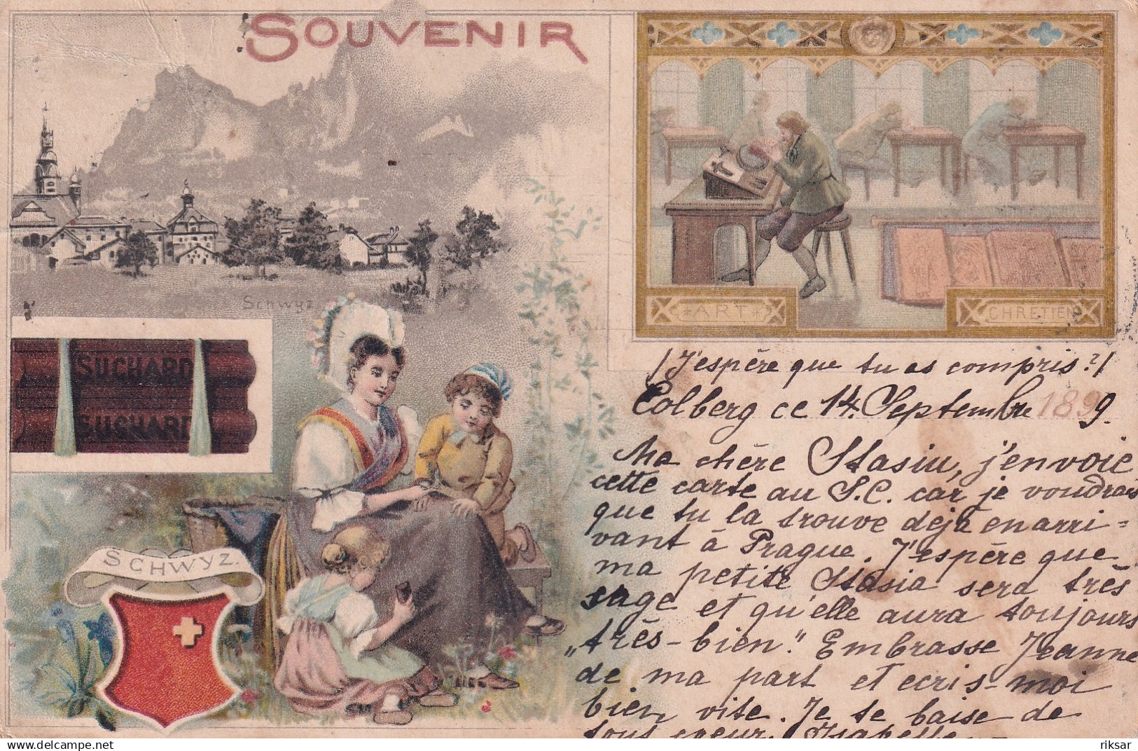 SUISSE(SCHWYTZ) GRUSS