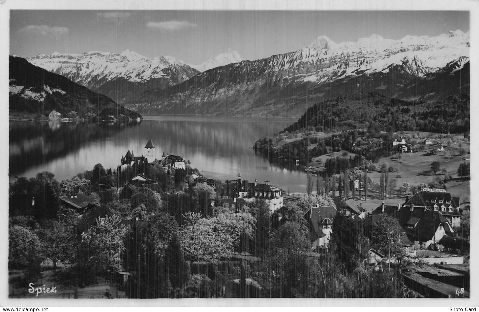 SUISSE SPIEZ LAC DE THOUNE