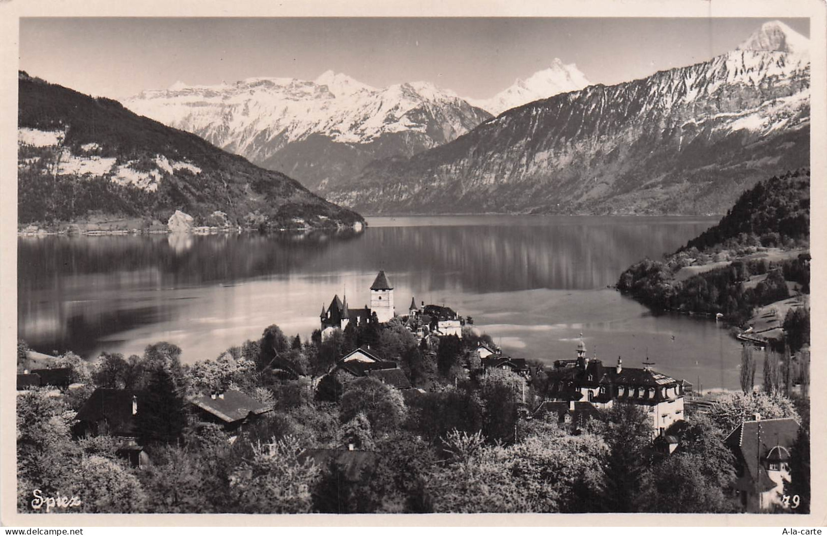 SUISSE SPIEZ LAC DE THOUNE